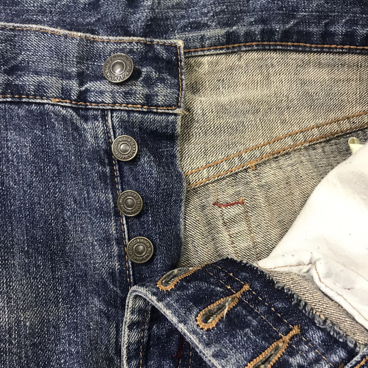 Takeo Kikuchi Takeo Kikuchi Denim Jeans Japanese Art Patch Size US 34 / EU 50 - 17 Thumbnail