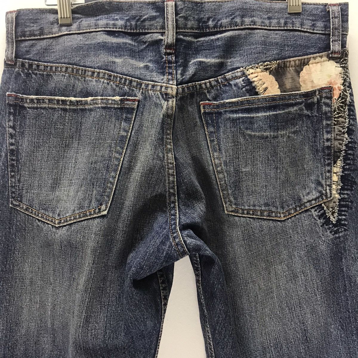 Takeo Kikuchi Takeo Kikuchi Denim Jeans Japanese Art Patch Size US 34 / EU 50 - 10 Thumbnail