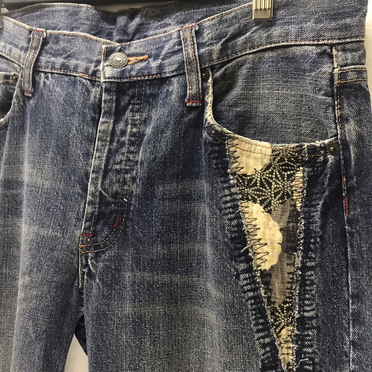 Takeo Kikuchi Takeo Kikuchi Denim Jeans Japanese Art Patch Size US 34 / EU 50 - 5 Thumbnail