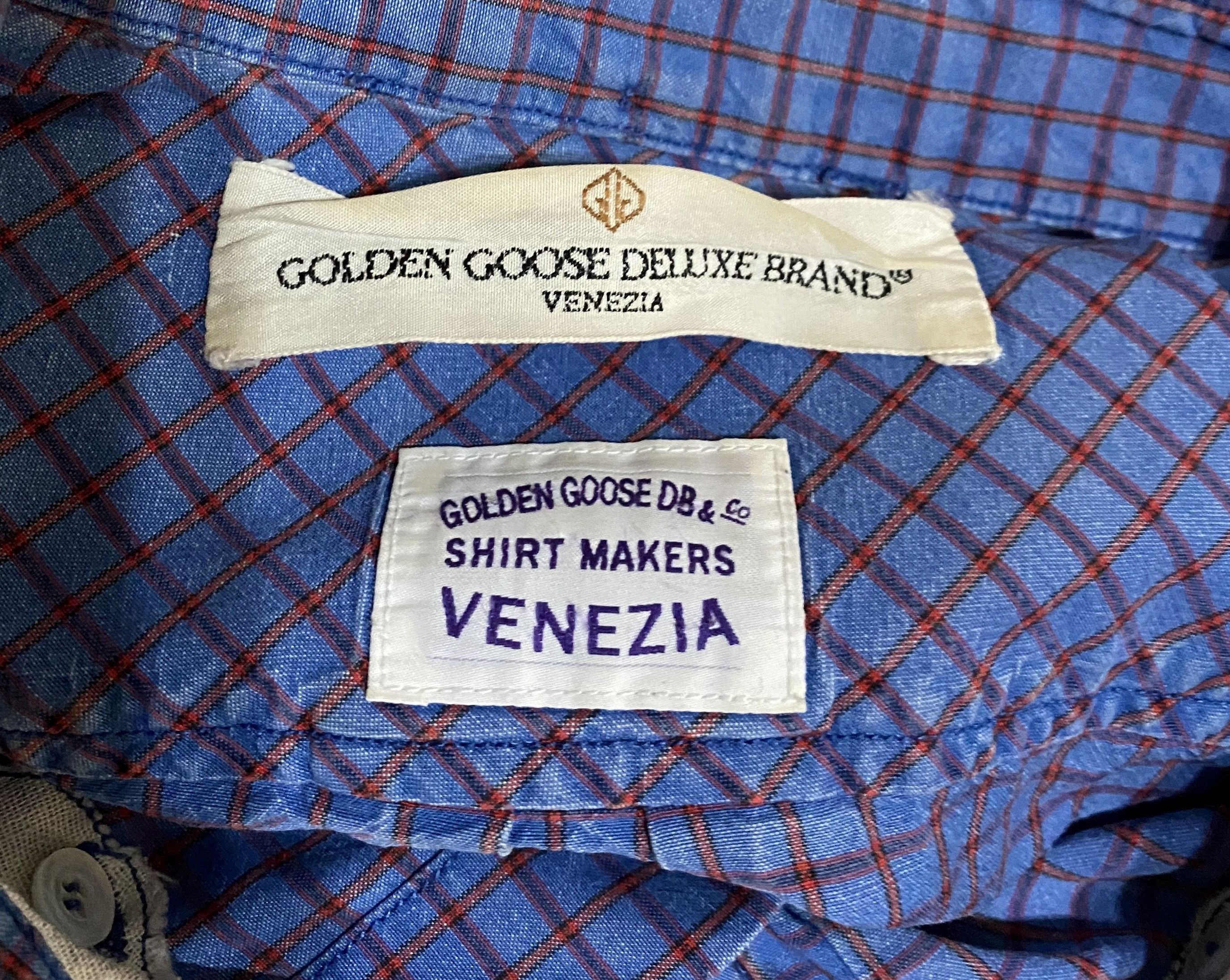 Golden Goose Golden Goose Deluxe Brand Checkered Plaid Shirt GGDB Size US M / EU 48-50 / 2 - 4 Thumbnail