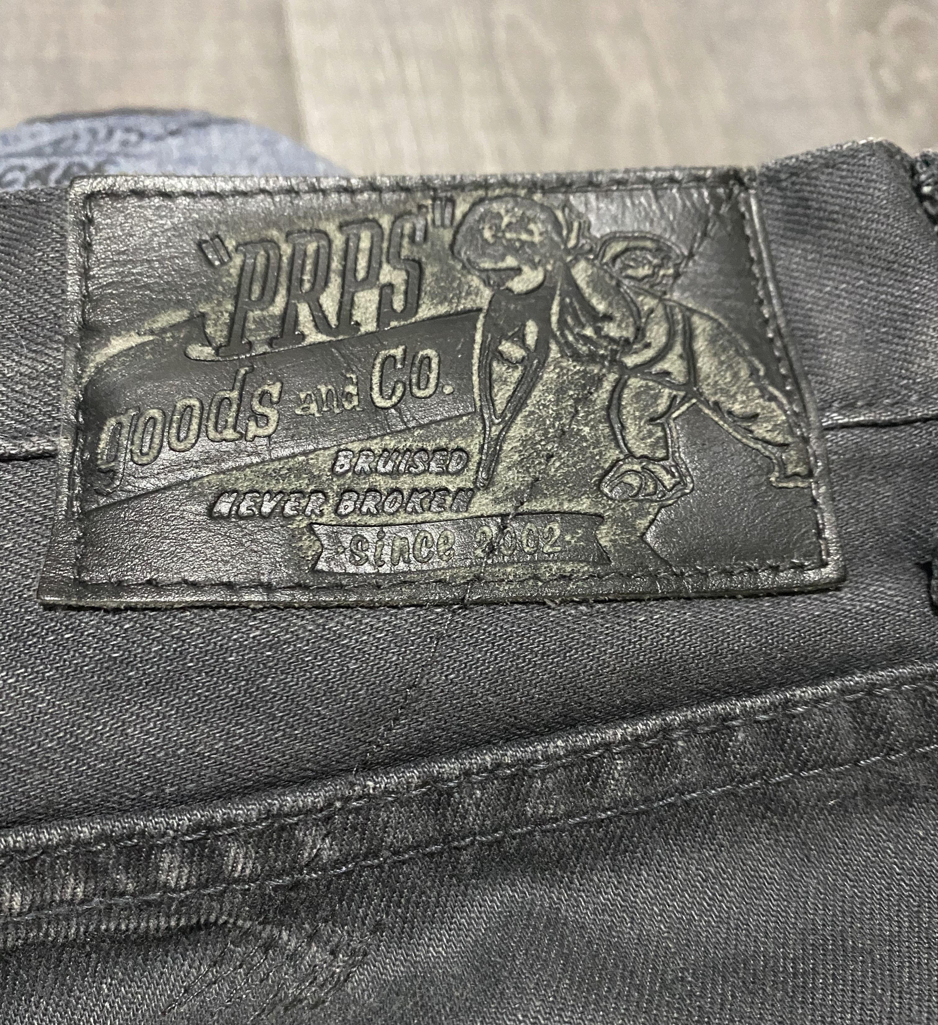 Prps Prps Distressed Faded Washed Black Torn Denim Jeans Shorts Size US 36 / EU 52 - 4 Thumbnail