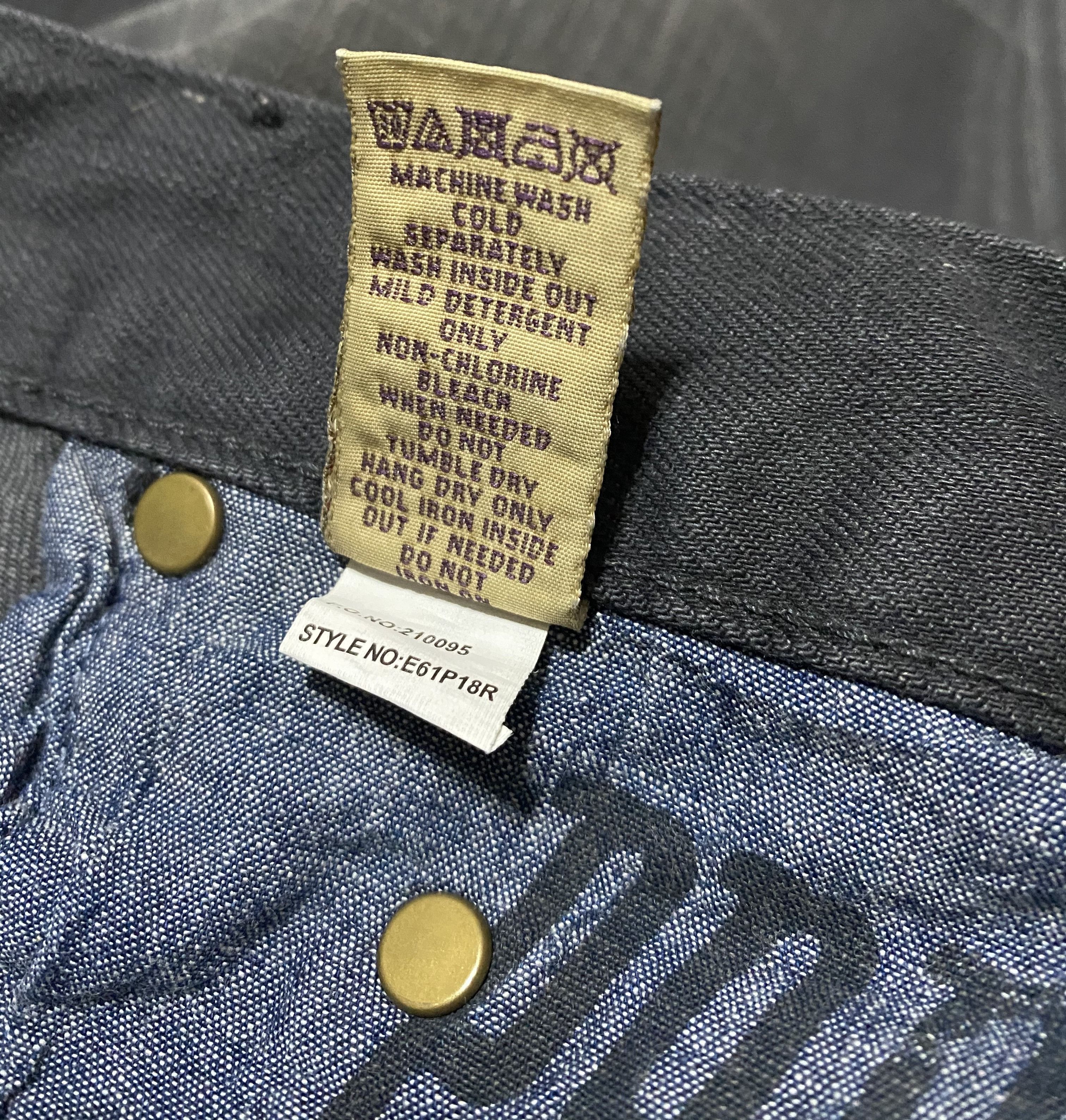 Prps Prps Distressed Faded Washed Black Torn Denim Jeans Shorts Size US 36 / EU 52 - 10 Thumbnail