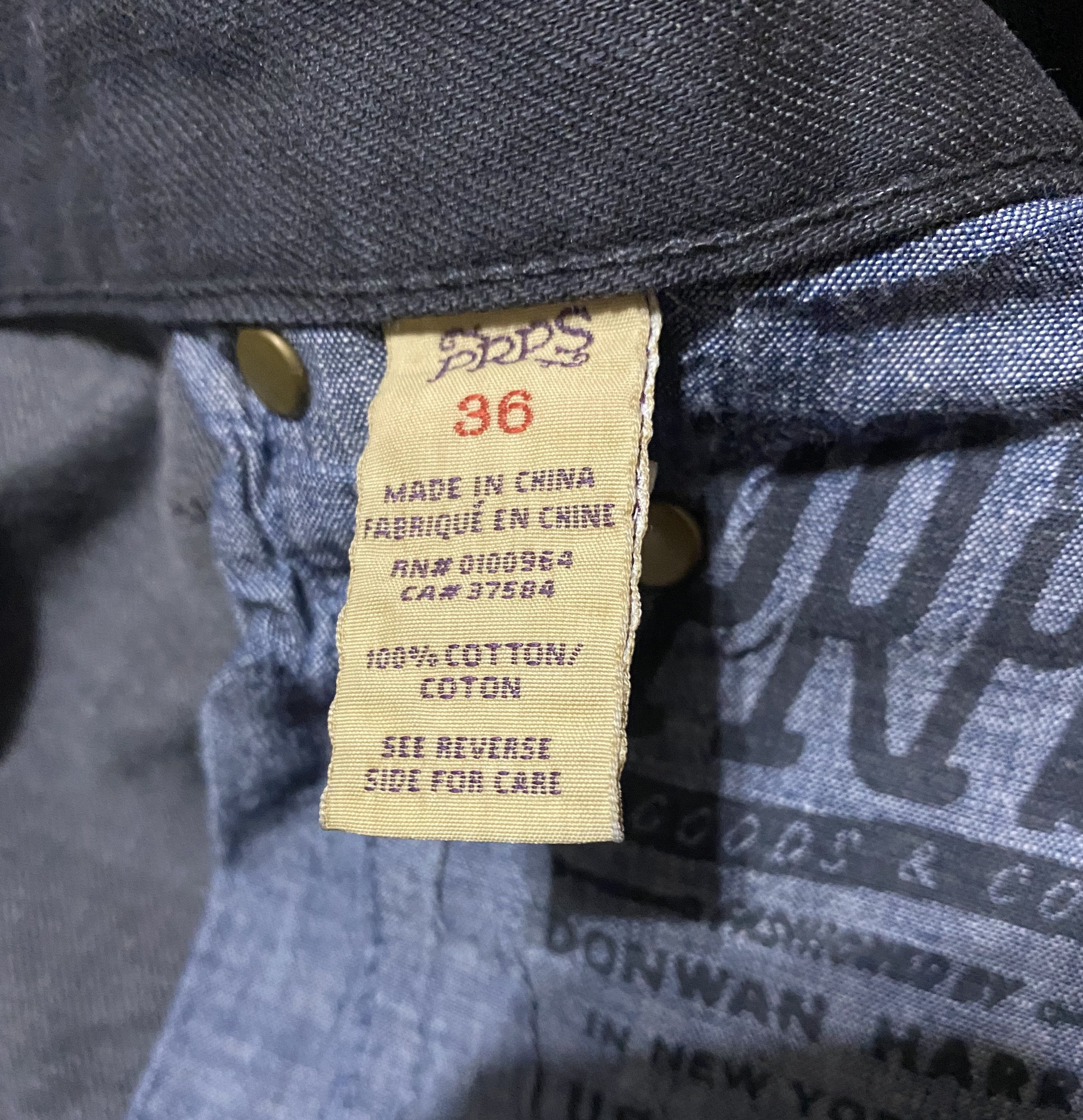 Prps Prps Distressed Faded Washed Black Torn Denim Jeans Shorts Size US 36 / EU 52 - 9 Thumbnail