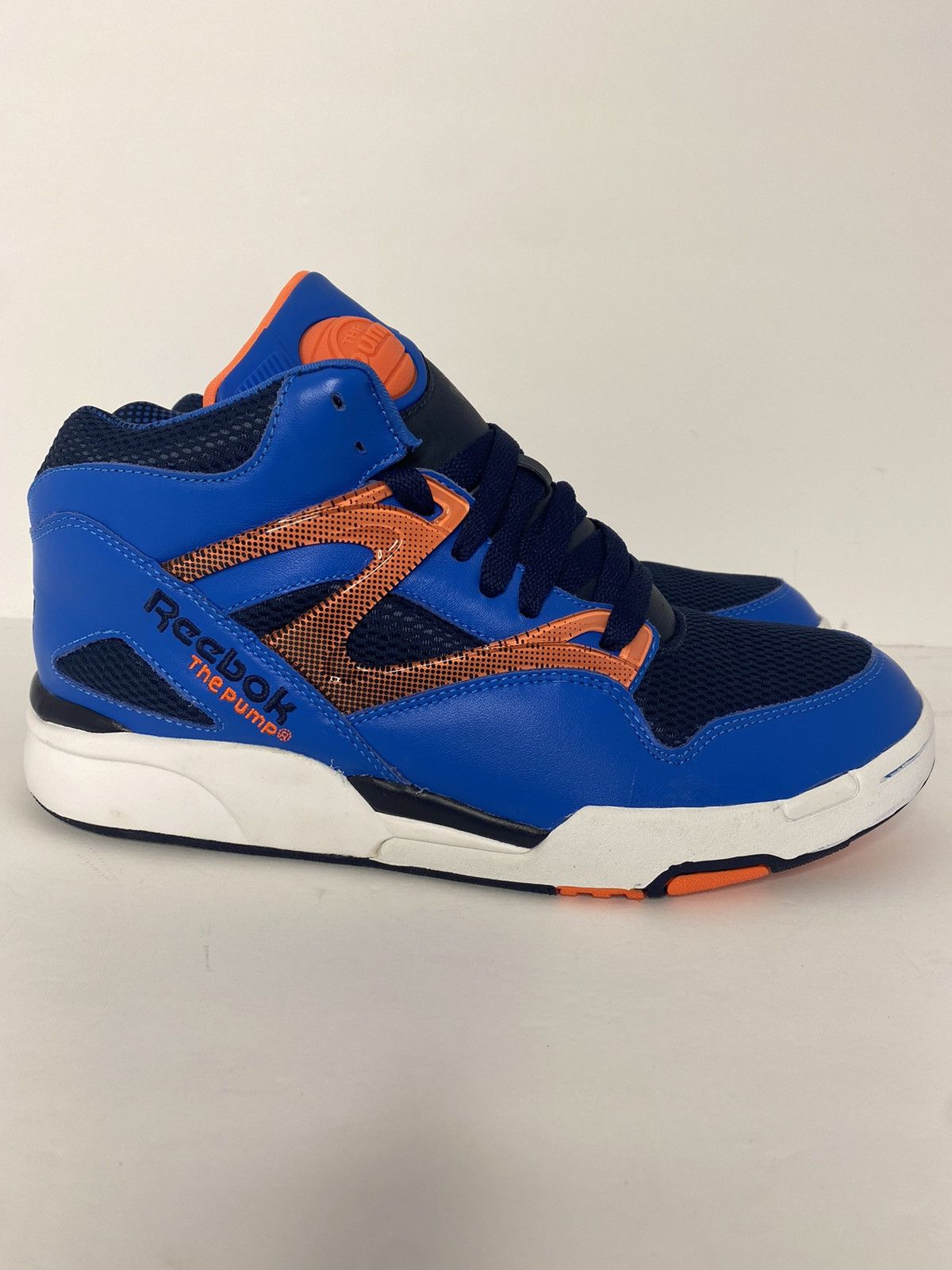 Reebok Reebok Pump Omni Lite NY Knicks Blue Orange White Rare Retro Grailed