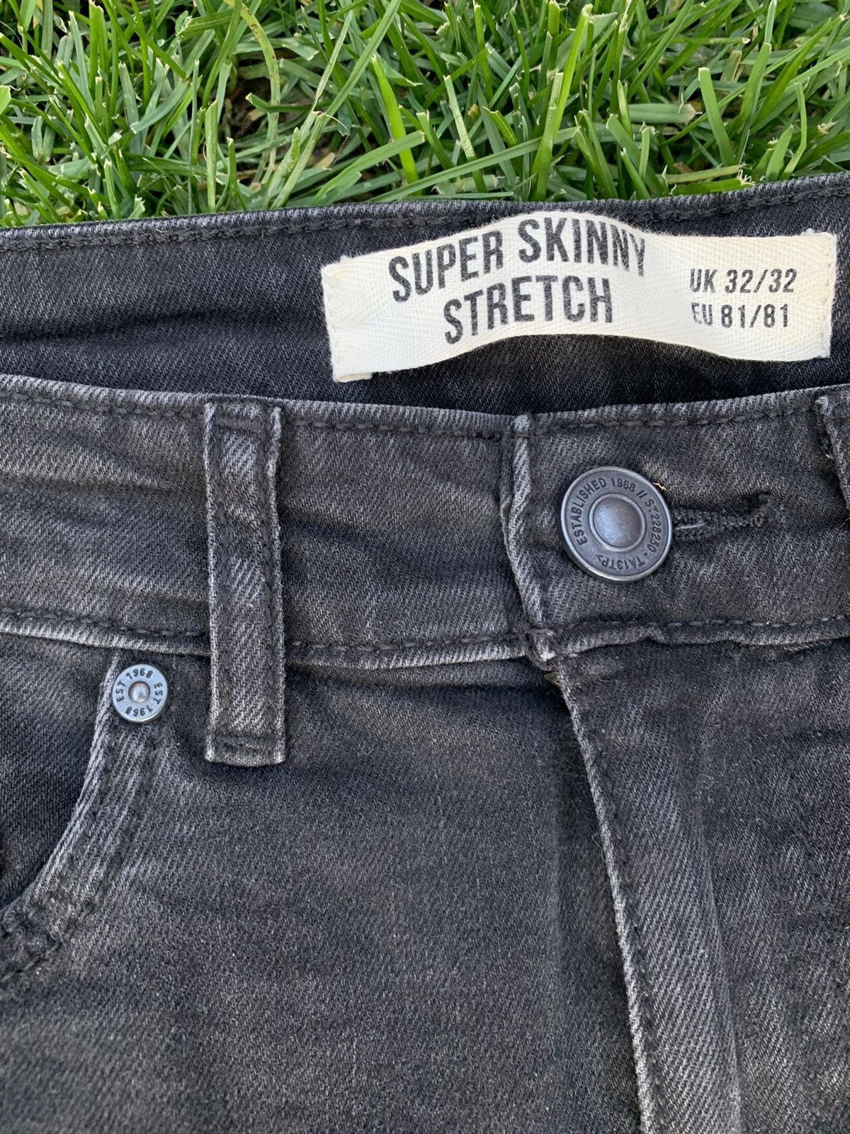 Topman Topman Distressed Skinny Jeans Size US 32 / EU 48 - 4 Thumbnail