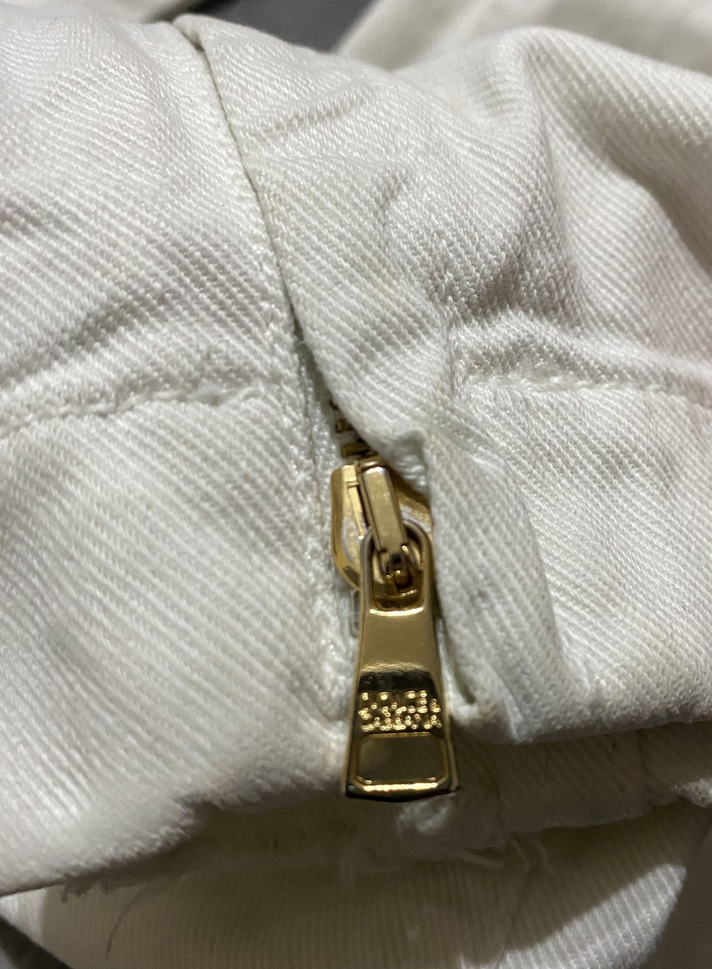 Dolce & Gabbana Women’s Dolce & Gabbana Destroyed Distressed White Jeans Size 25" / US 0 / IT 36 - 12 Thumbnail