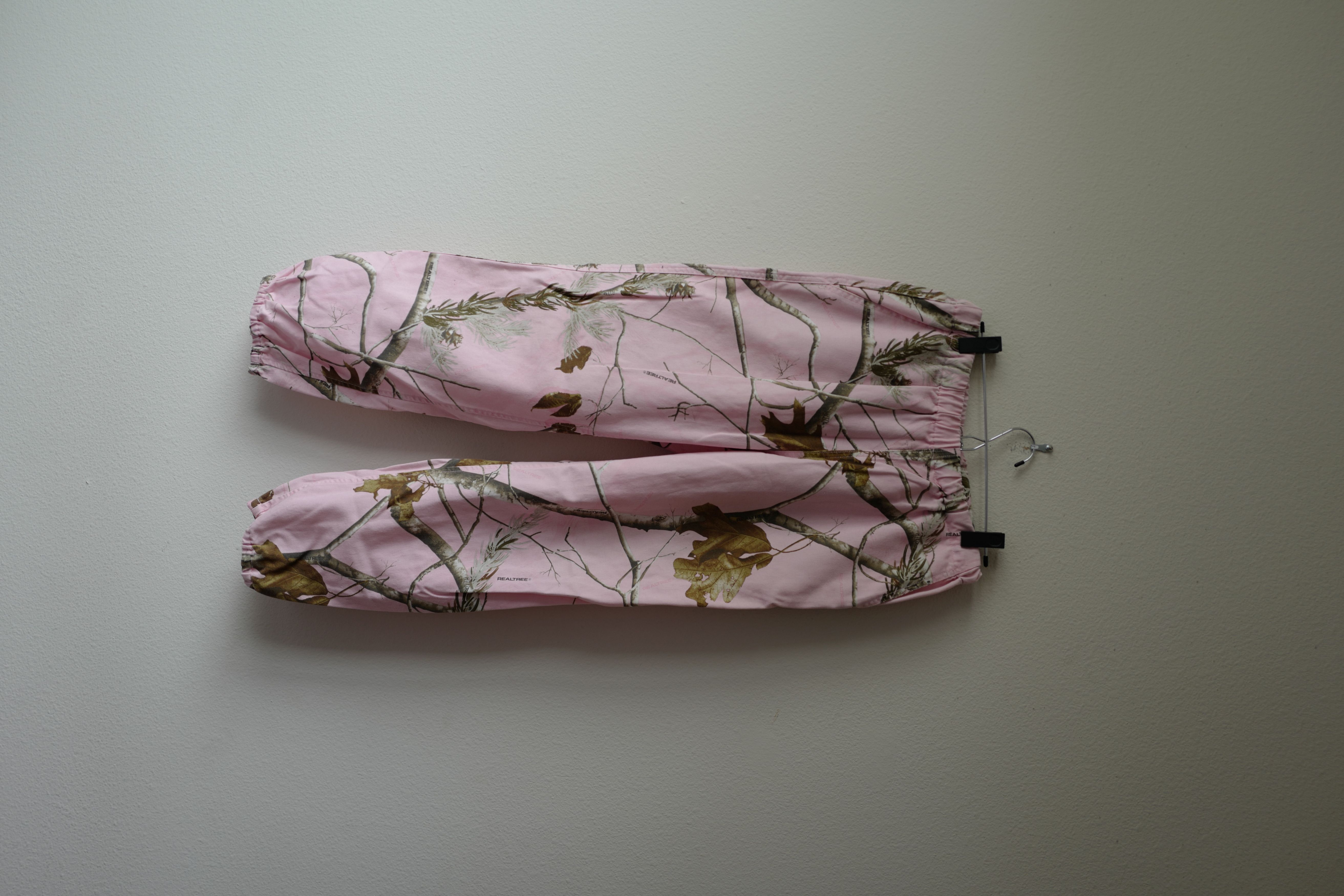 image of F/w 2017 Supreme Real Tree Pants (Pink), Men's (Size 30)