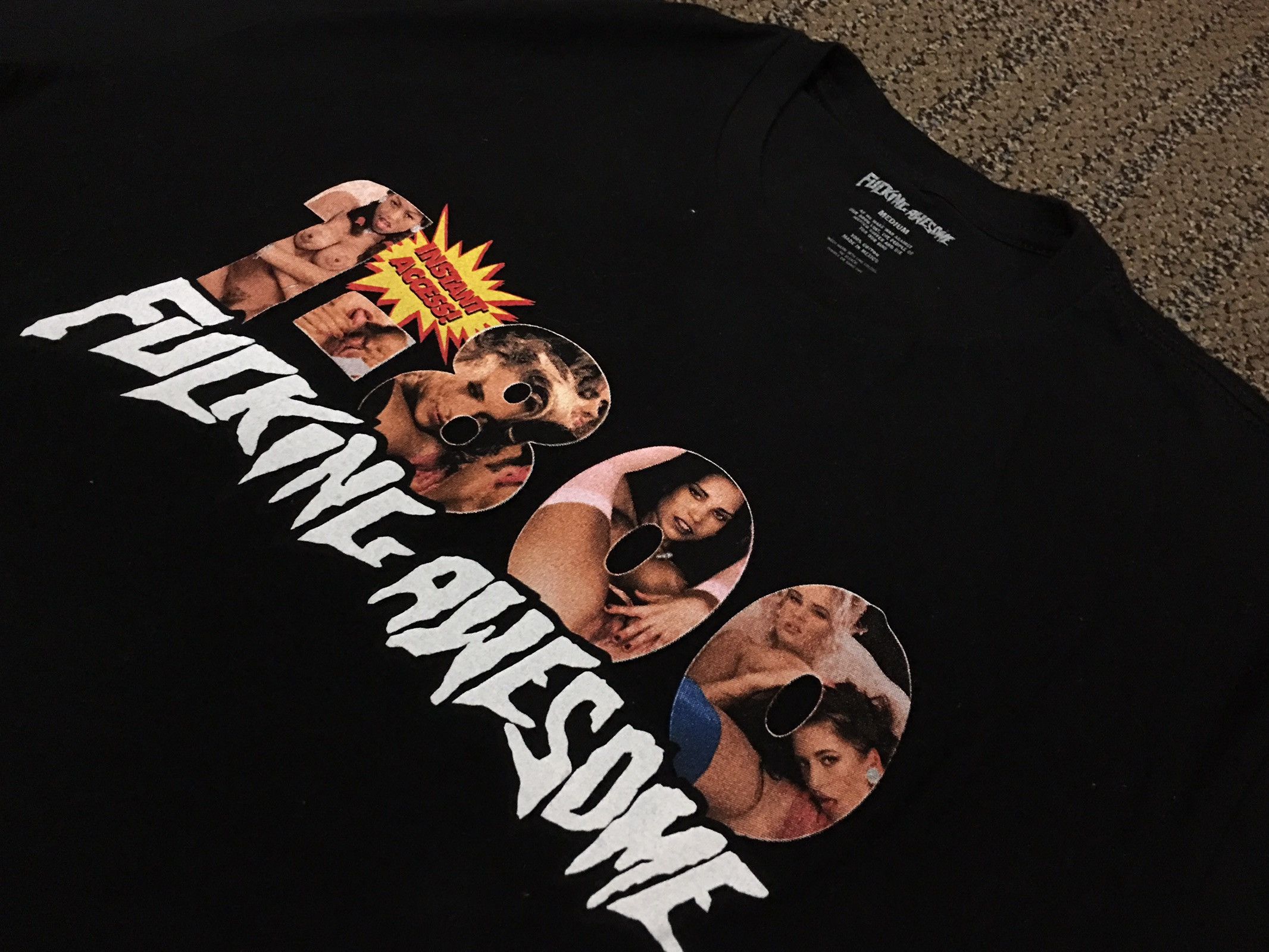 Fucking Awesome 1-800 Fucking Awesome Logo T shirt | Grailed