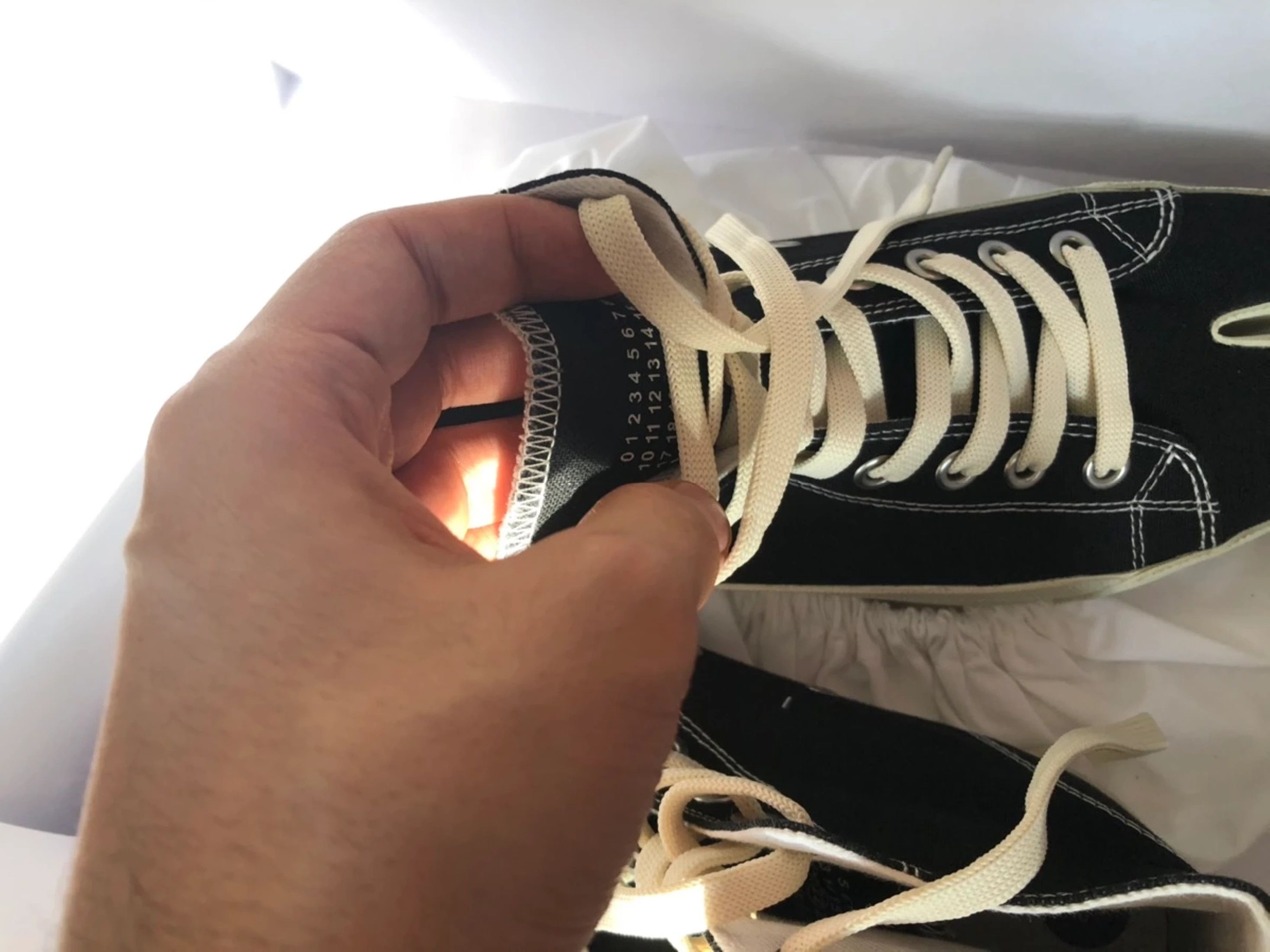 Maison Margiela Tabi Sneakers us13 | Grailed