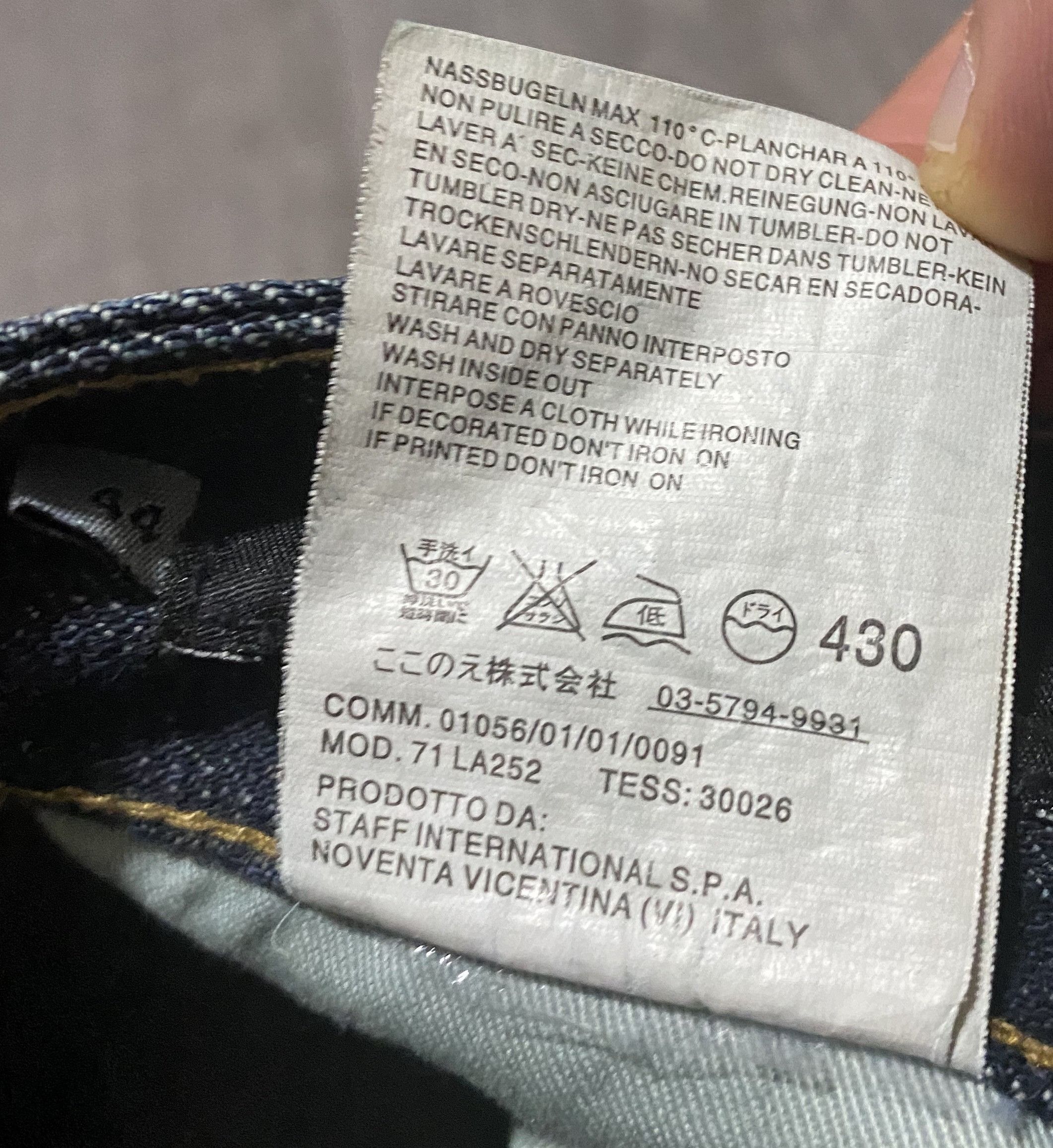 Dsquared2 Dsquared Paint Splatter Selvedge Washed Distress Denim Jeans Size 30" / US 8 / IT 44 - 6 Thumbnail