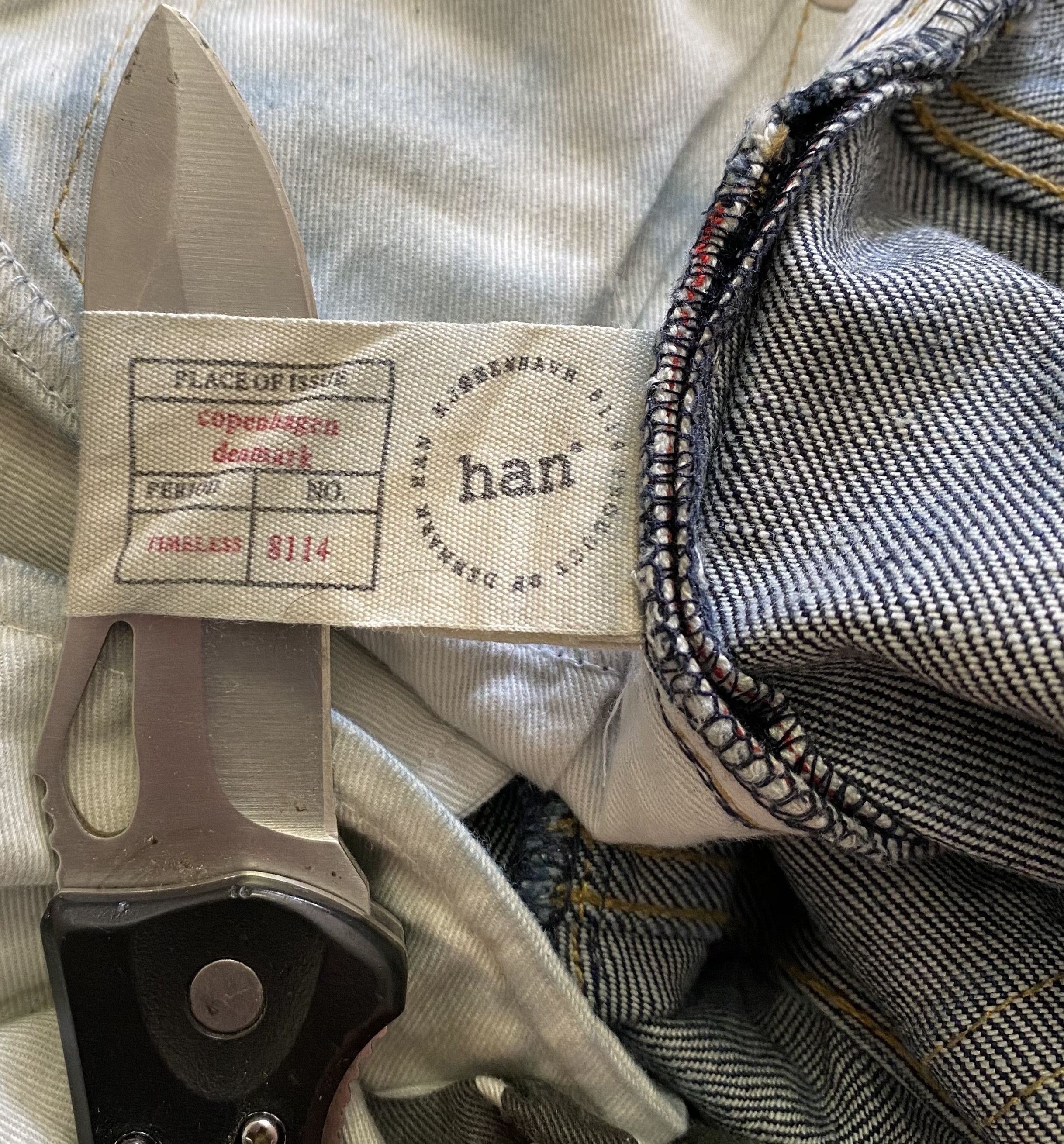 Han Kjobenhavn Han Kjobenhavn 8114 Jeans Trousers Pants Selvedge Denim Size US 30 / EU 46 - 8 Thumbnail