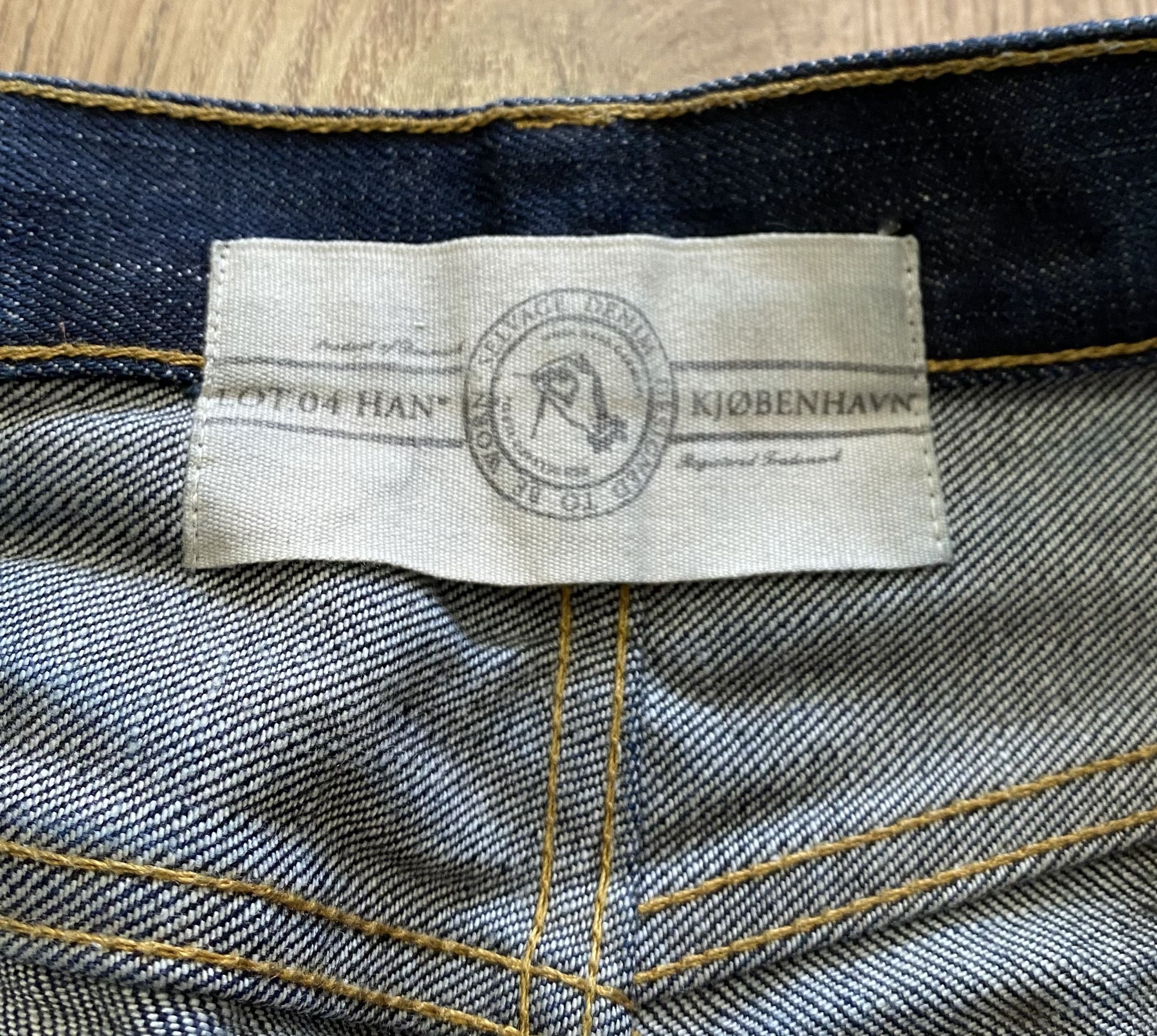 Han Kjobenhavn Han Kjobenhavn 8114 Jeans Trousers Pants Selvedge Denim Size US 30 / EU 46 - 6 Thumbnail