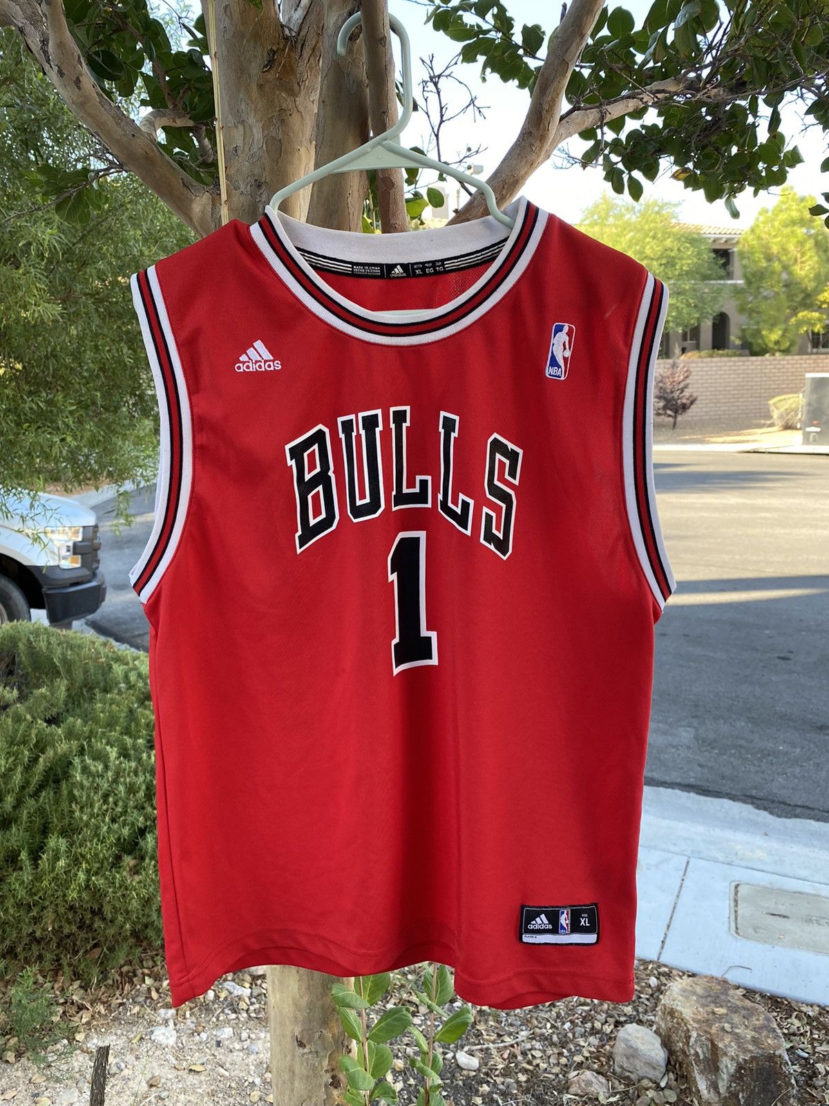 Derrick rose adidas jersey clearance