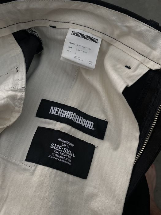 Neighborhood Neighborhood Tuck CE-PT Pants - Black | Grailed