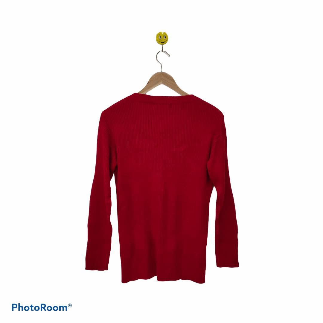 Issey Miyake Issey miyake knitwear red colour shirt Size US M / EU 48-50 / 2 - 2 Thumbnail