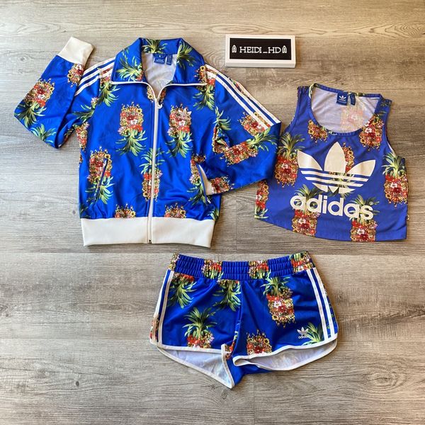 Adidas best sale pineapple shorts