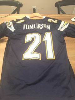 LaDainian Tomlinson 21 Chargers NFL Jersey Reebok Vintage Custom LTD KING  LT NEW