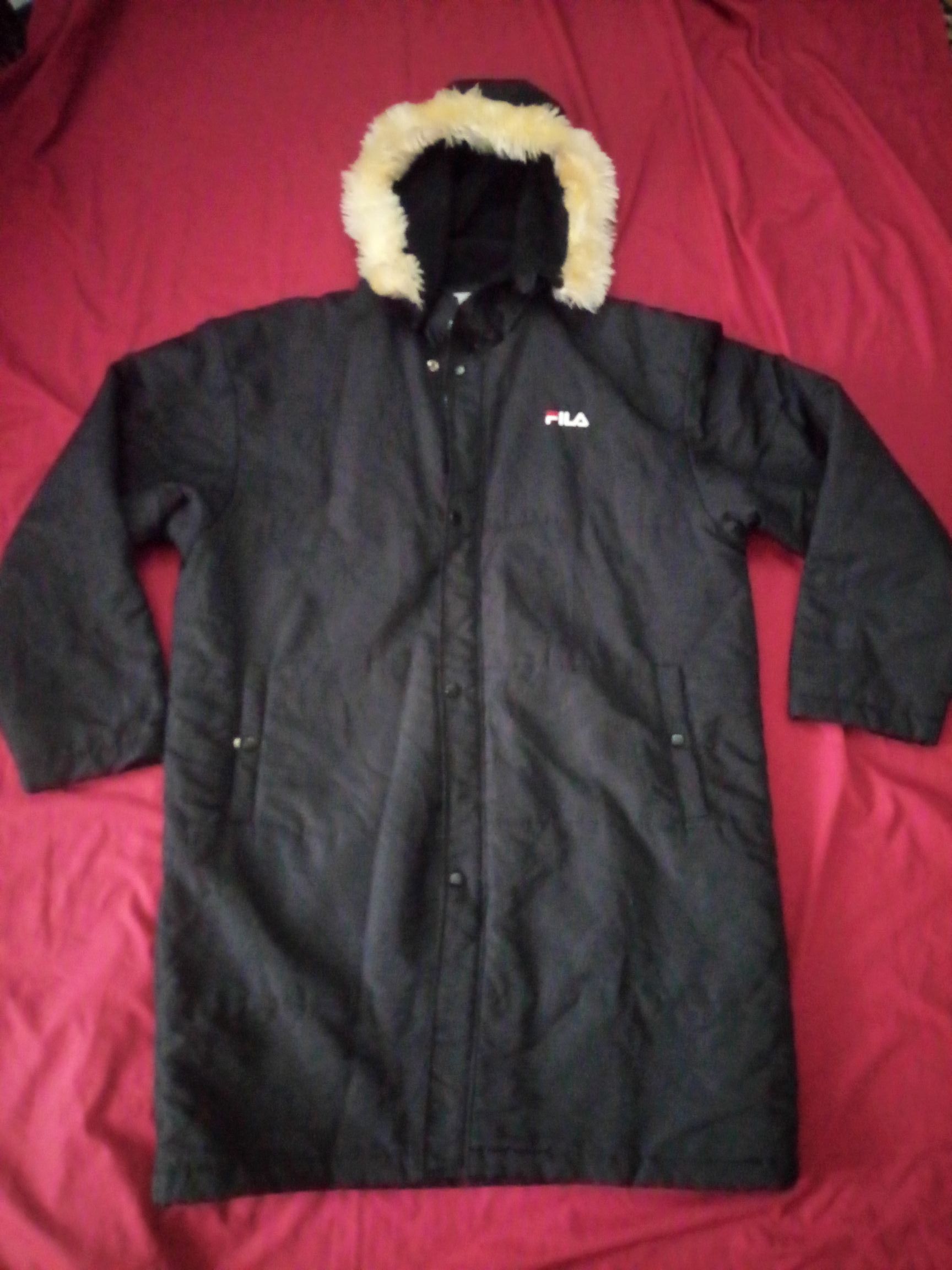 Fila × Vintage Fila Long Coat jacket travel winter italy brand Size US L / EU 52-54 / 3 - 2 Thumbnail