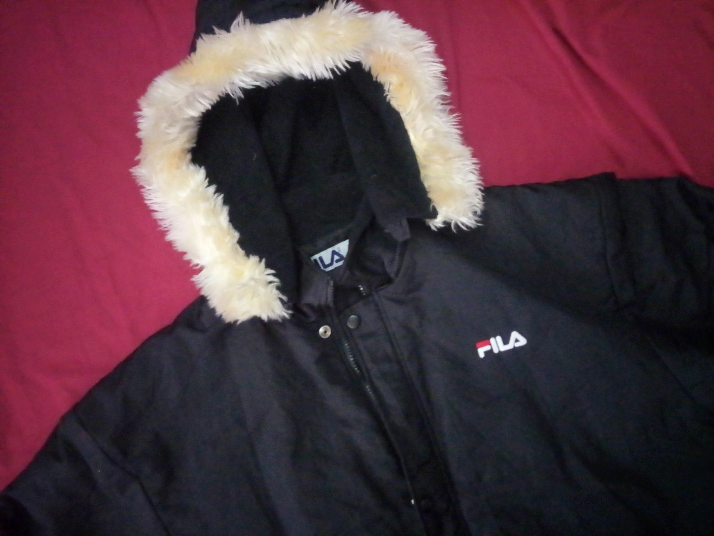 Fila × Vintage Fila Long Coat jacket travel winter italy brand Size US L / EU 52-54 / 3 - 1 Thumbnail