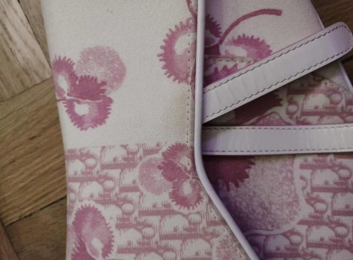 Other Christian DIOR Girly Saddle Pink Bag Trotter Vintage Size ONE SIZE - 9 Thumbnail