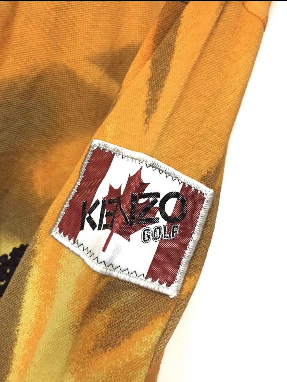 Kenzo Vintage Kenzo Golf Fullprint Canadian Patch Size US L / EU 52-54 / 3 - 2 Thumbnail