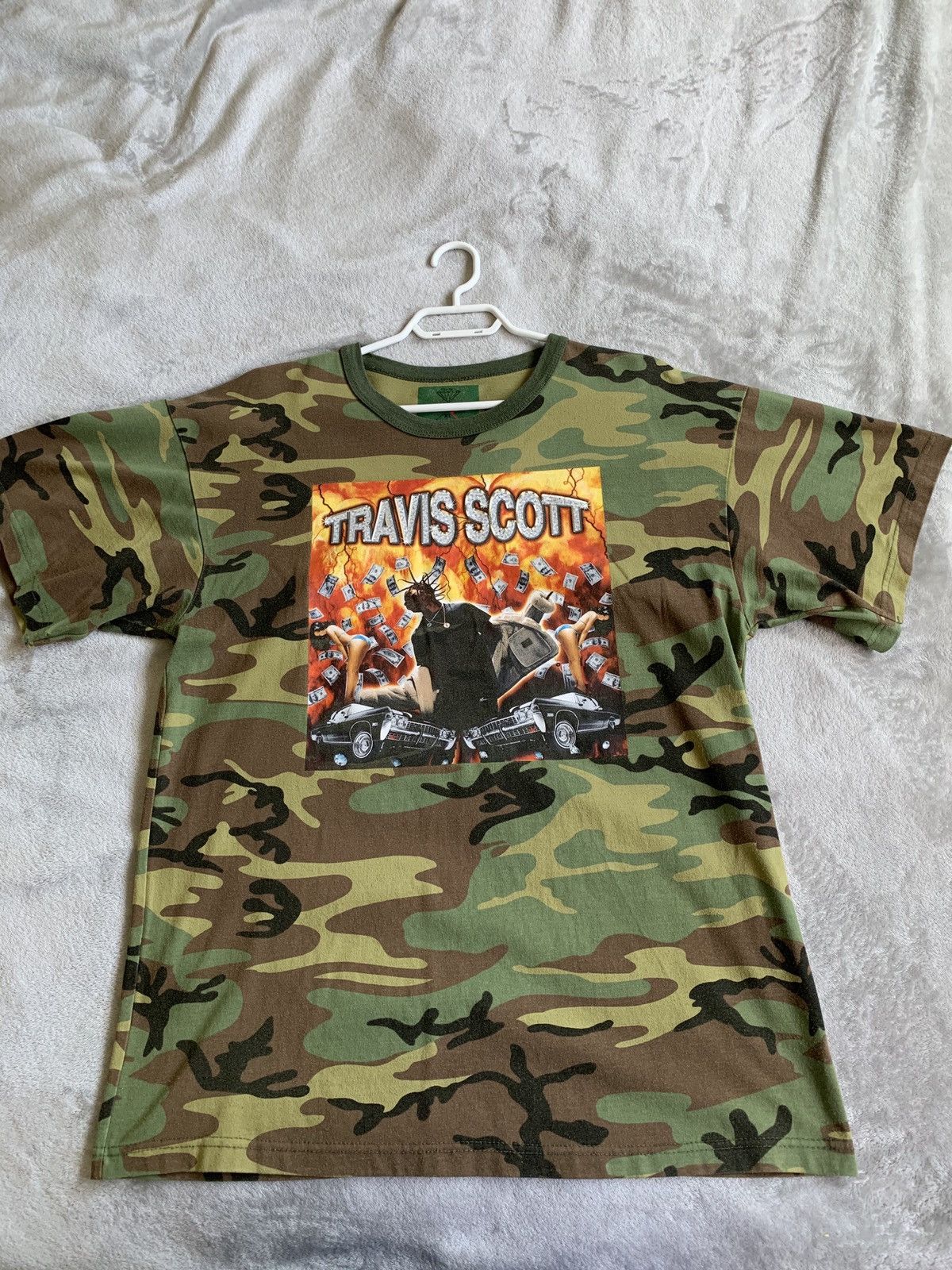 Travis Scott x Diamond Supply co tee
