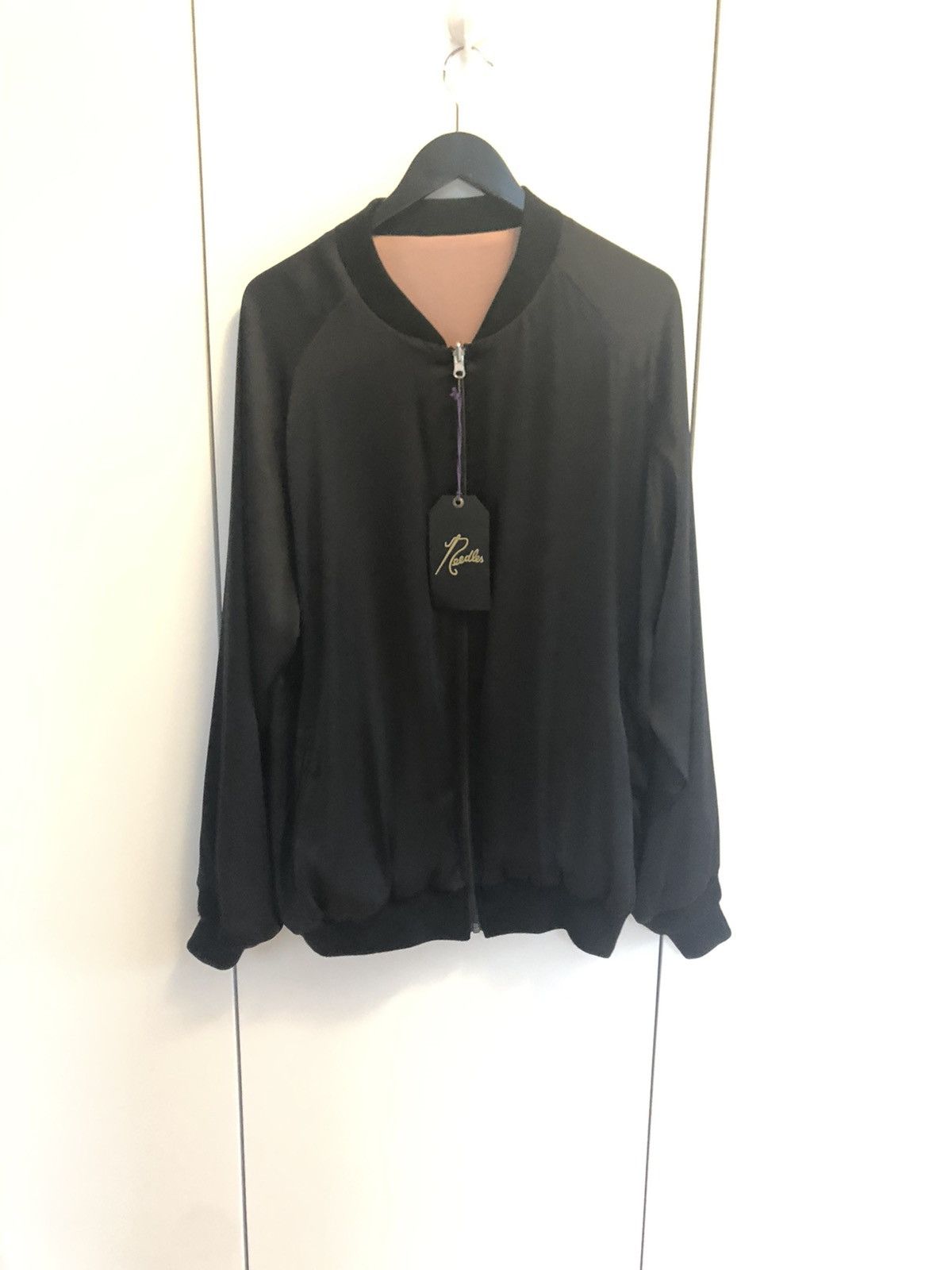 AWGE × Needles AWGE x Needles Reversible Work Jacket | Grailed