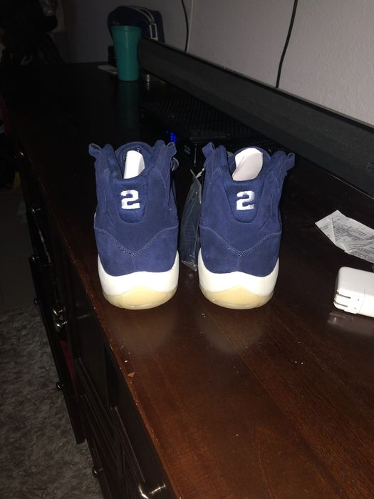 Jordan 11 retro hot sale premium derek jeter