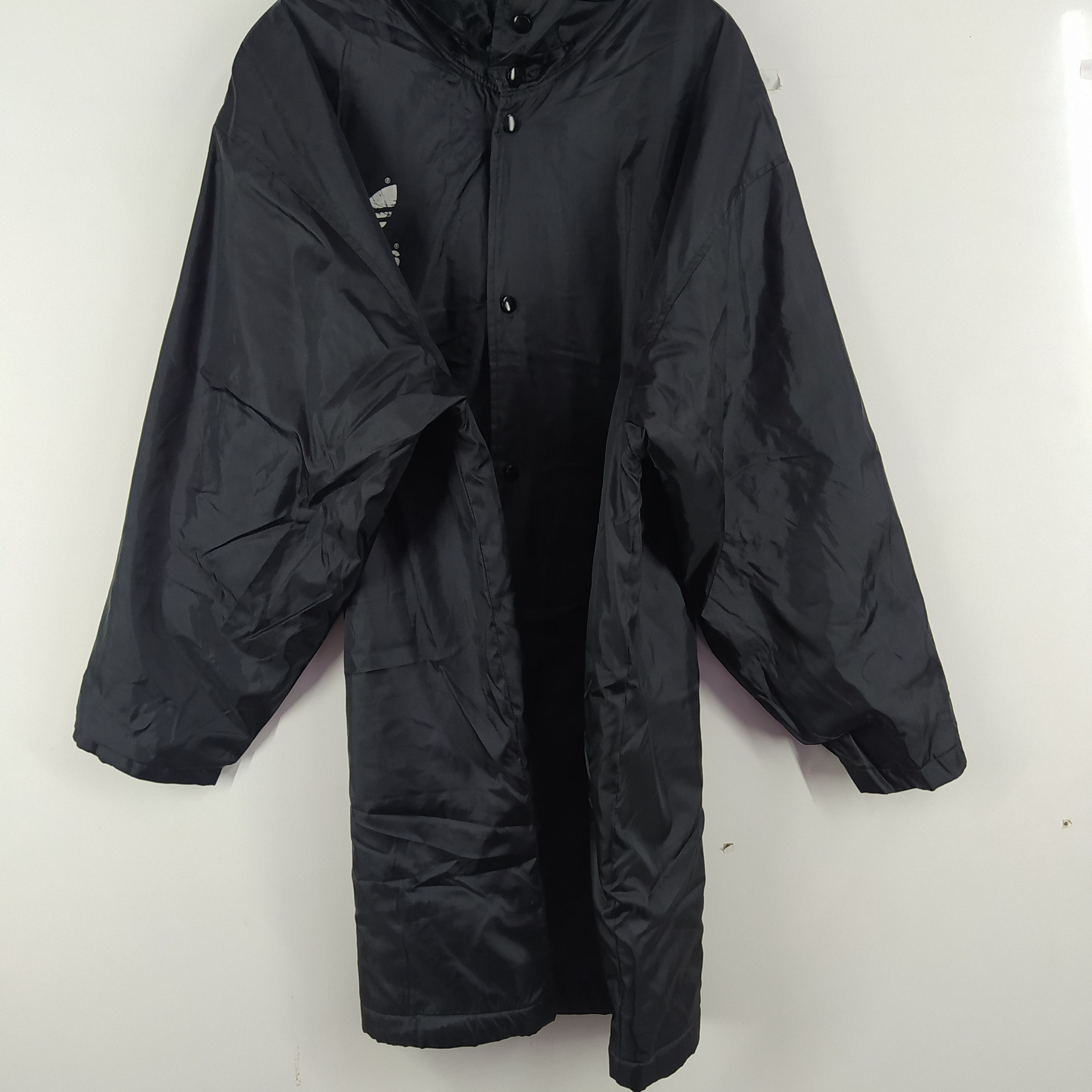 Adidas × Vintage Vintage Adidas Very Big Logo At Back Big Size Jacket Hoodie Size US XXL / EU 58 / 5 - 7 Thumbnail