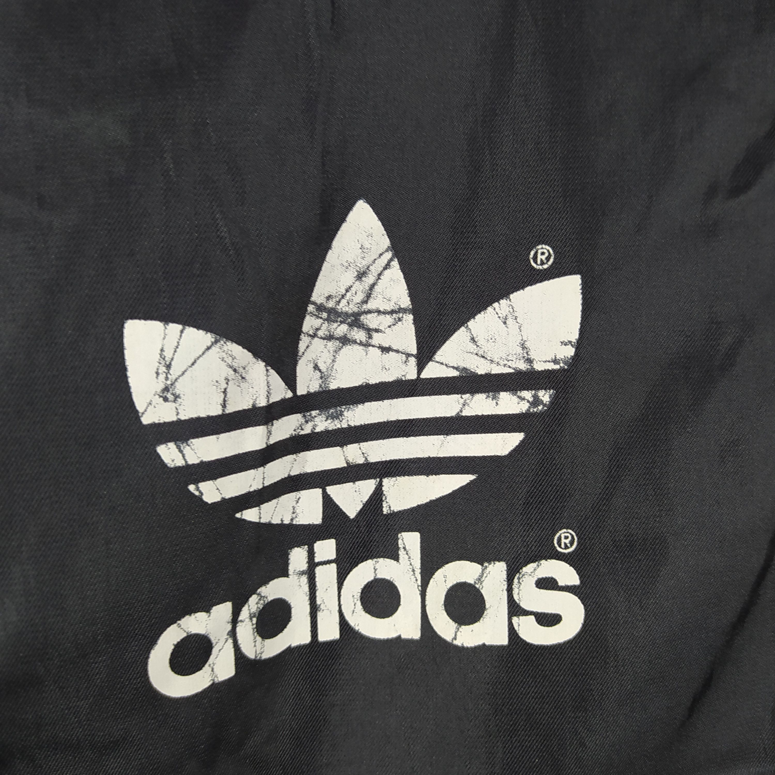 Adidas × Vintage Vintage Adidas Very Big Logo At Back Big Size Jacket Hoodie Size US XXL / EU 58 / 5 - 5 Thumbnail