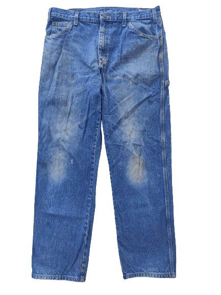 Dickies 🔥 Vintage Dickies workers pants jeans denim #61 Size US 36 / EU 52 - 2 Thumbnail