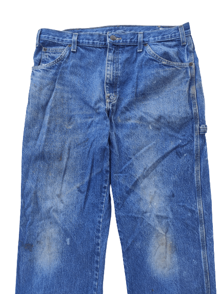 Dickies 🔥 Vintage Dickies workers pants jeans denim #61 Size US 36 / EU 52 - 3 Thumbnail