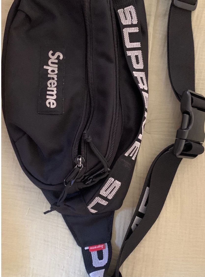 Supreme Supreme SS18 Waist Bag Black Fanny Pack Grailed