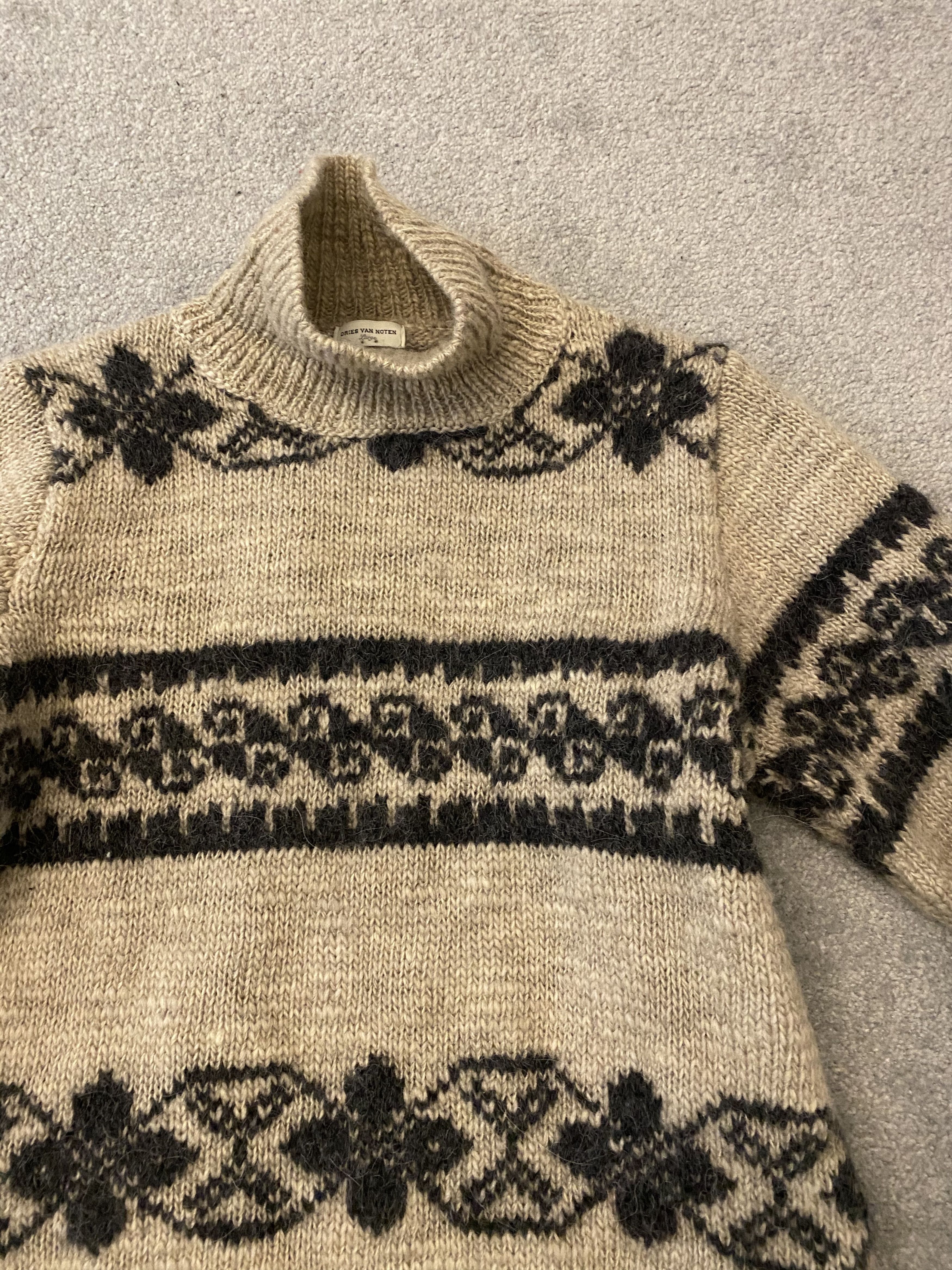 Dries Van Noten Patterned Knit Size US L / EU 52-54 / 3 - 3 Thumbnail