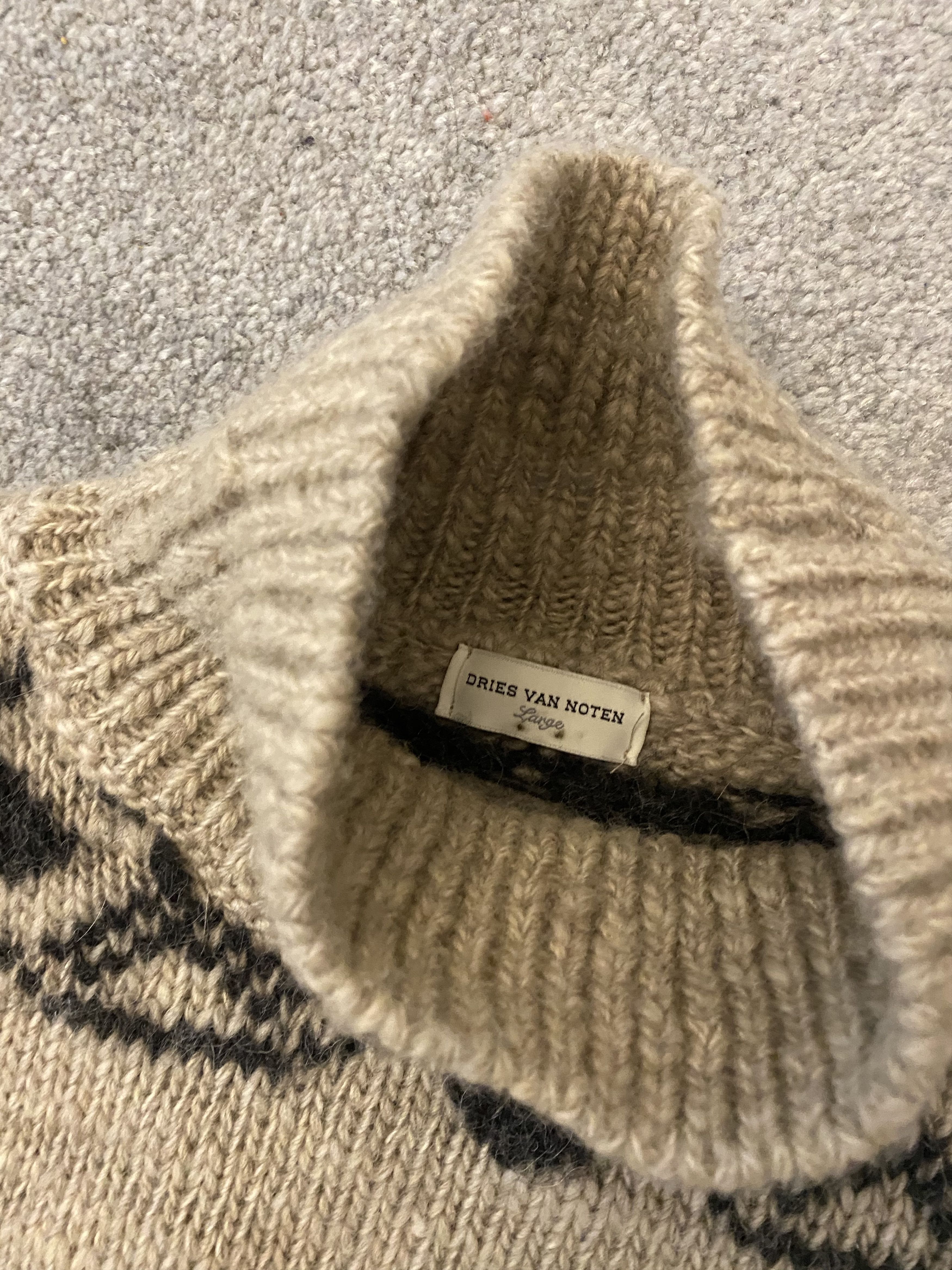 Dries Van Noten Patterned Knit Size US L / EU 52-54 / 3 - 2 Thumbnail