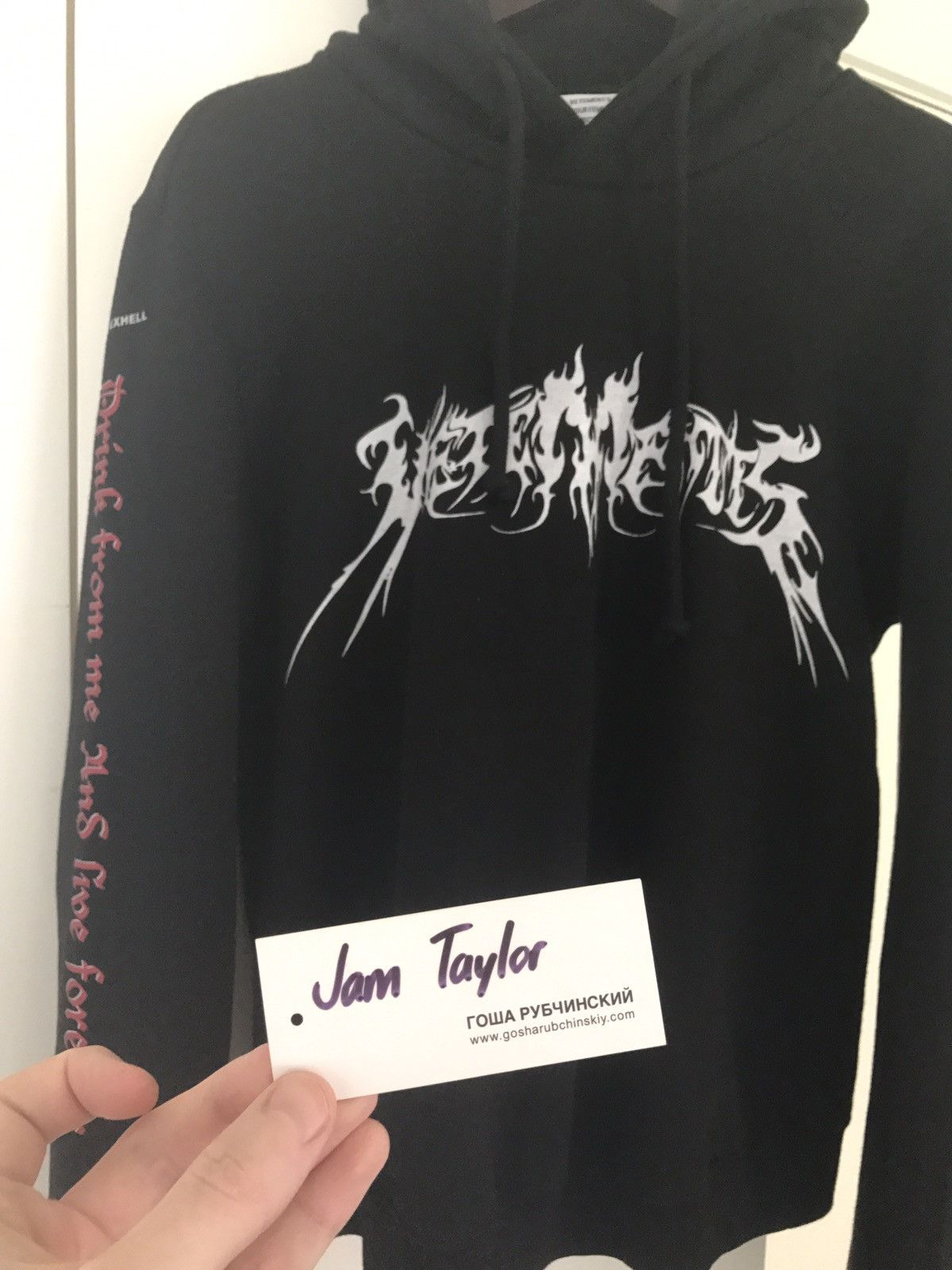Vetements Total Fucking Darkness Hoodie | Grailed Vetements Total Fucking Darkness Hoodie | Grailed