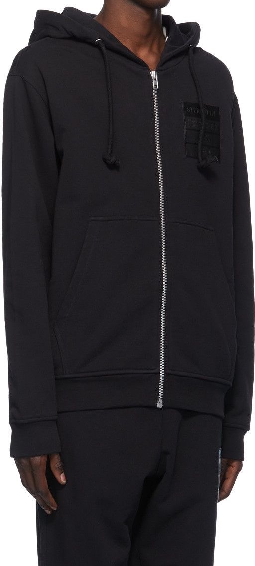 $675 AW20 Maison Margiela Stereotype Zip-Up Hoodie
