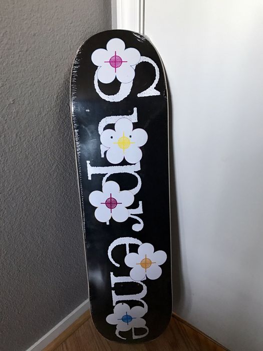 Supreme Black Flower Deck Grailed