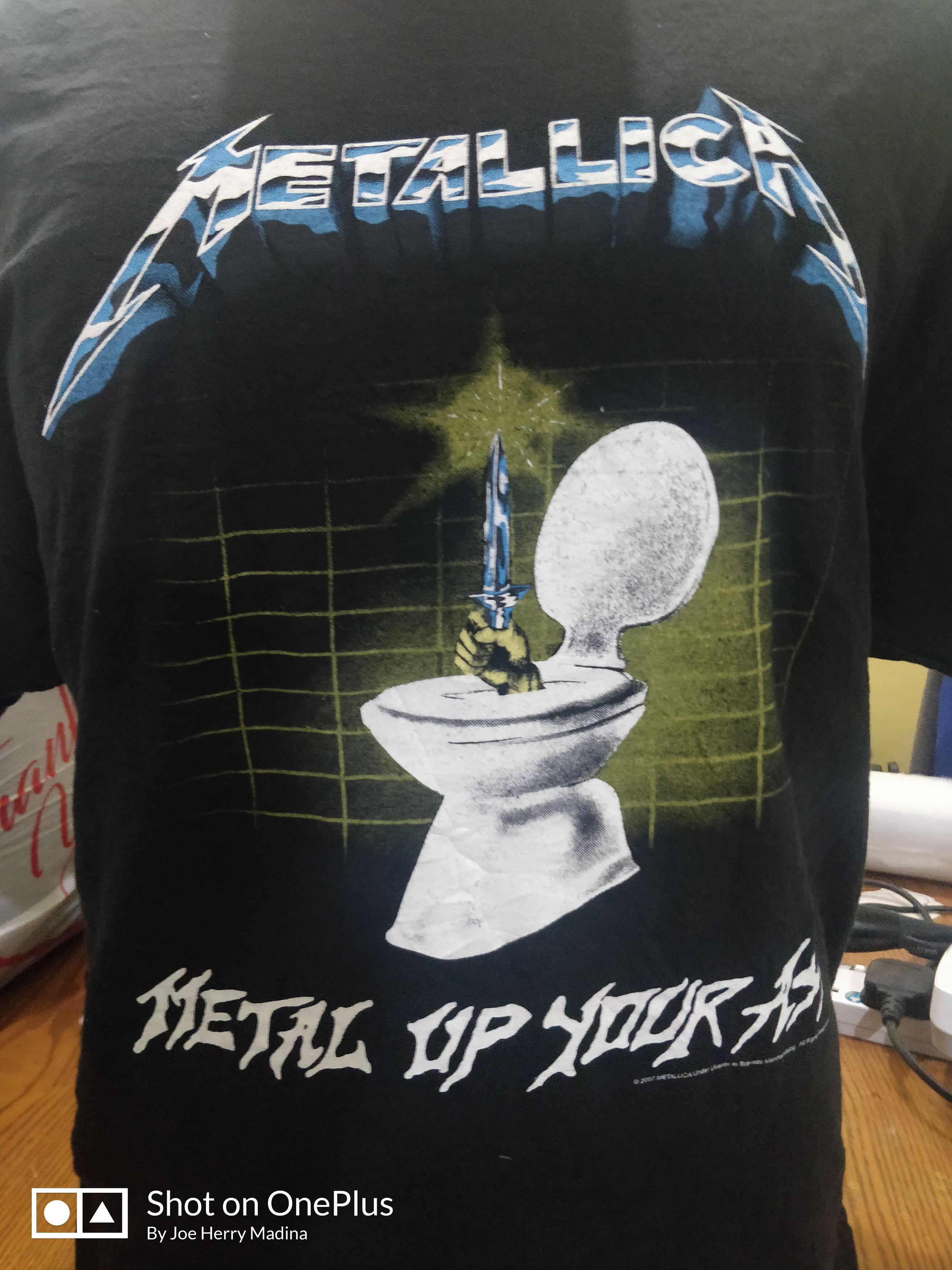 METALLICA METAL UP YOUR ASS 80s tシャツ
