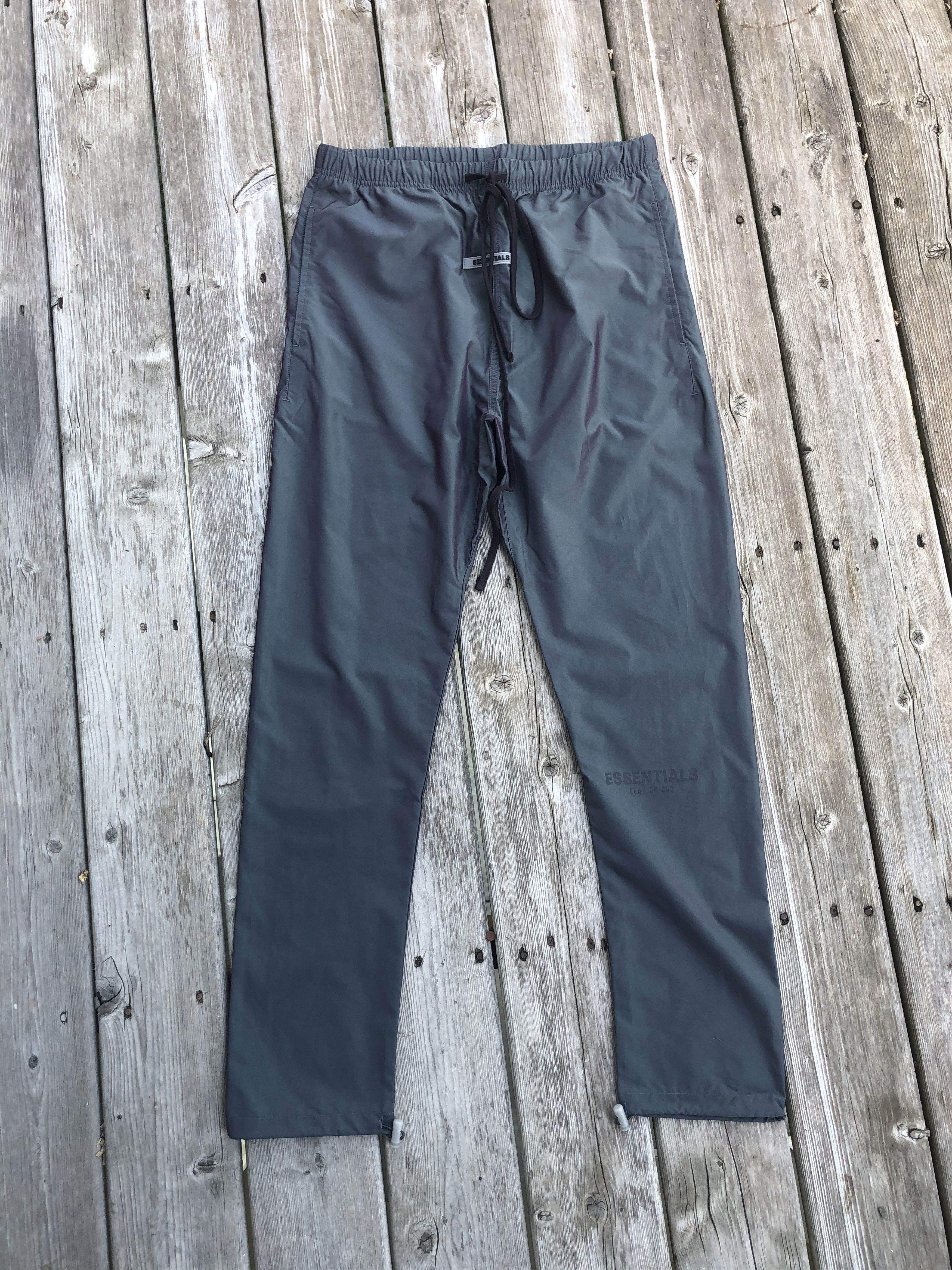 Fear of God Fear of God Essentials Iridescent Track Pants Grailed