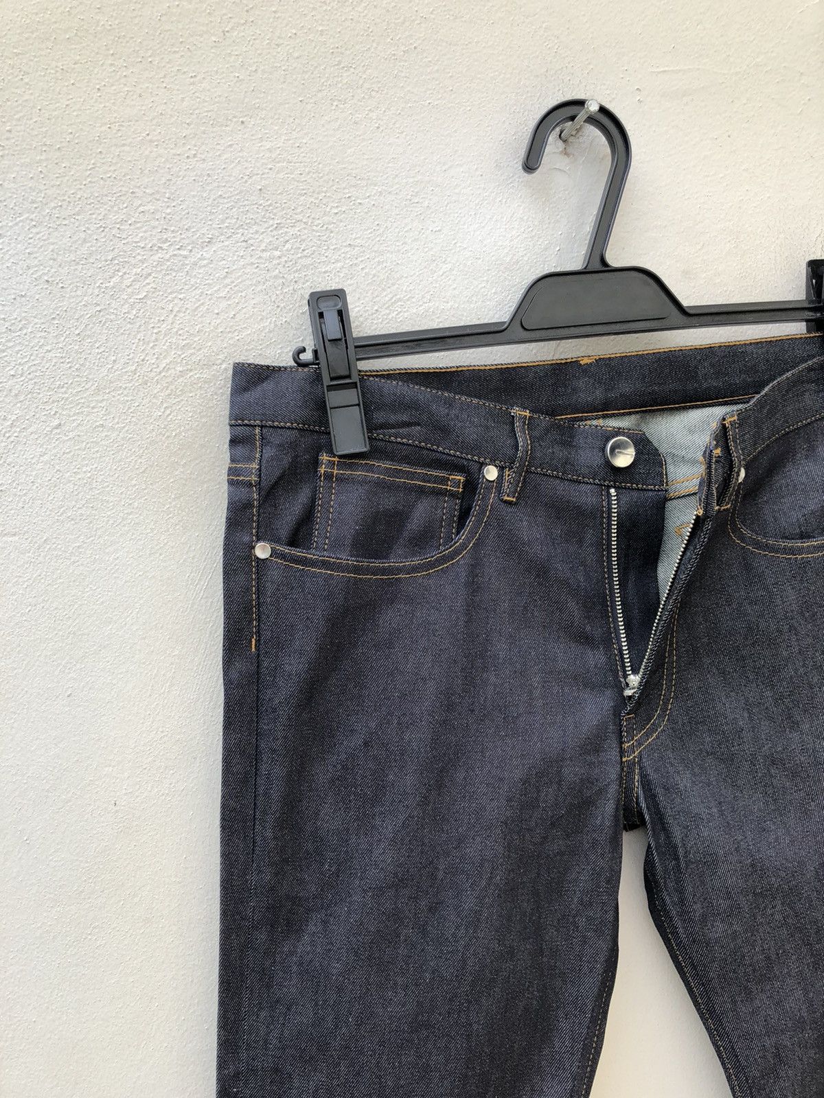 Hysteric Glamour Japan Brand United Tokyo Stretch Denim Cropped Pant Size US 30 / EU 46 - 4 Thumbnail