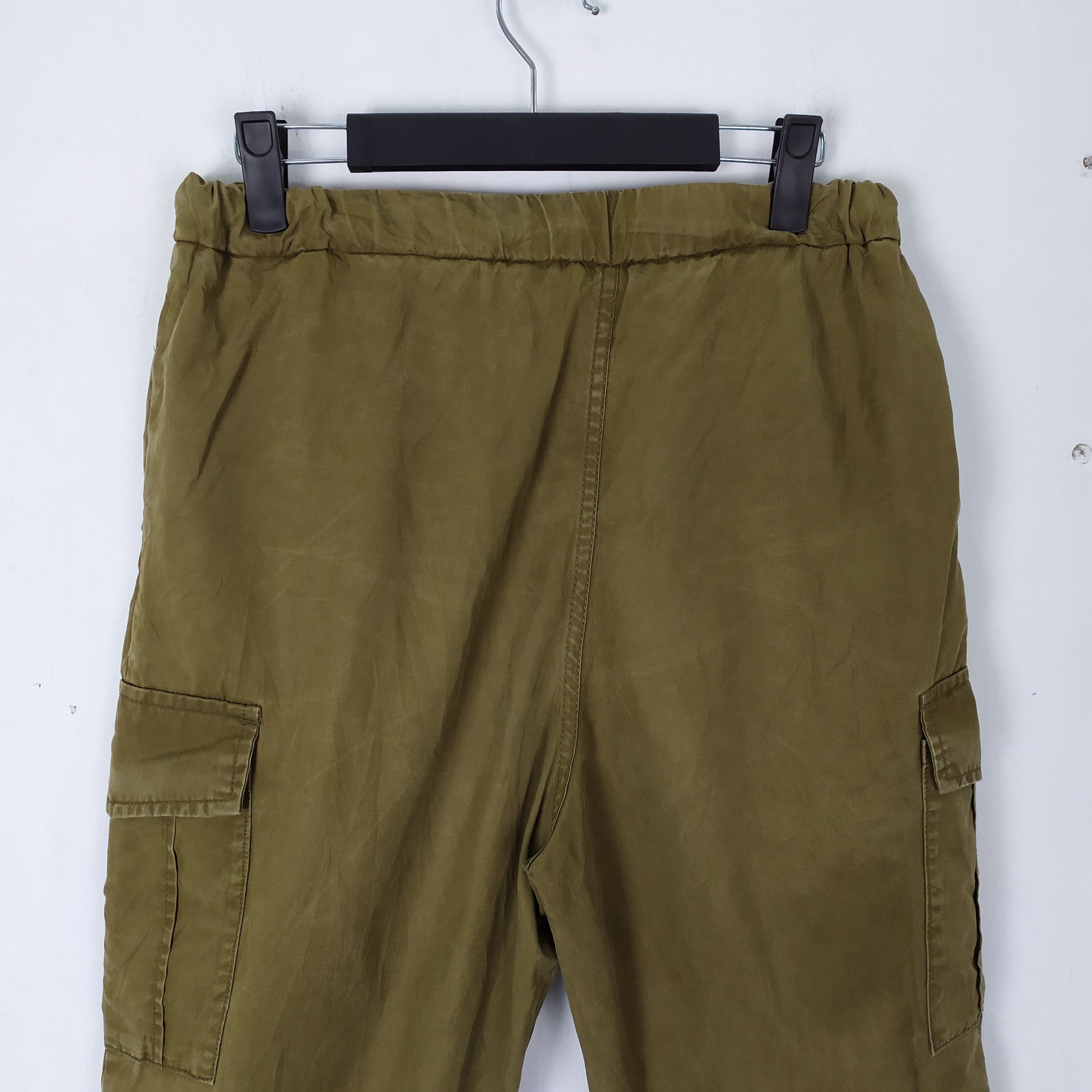 Japanese Brand JAPANESE GU SPRING WAIST BAGGY EASY CARGO PANTS Size US 26 / EU 42 - 7 Thumbnail