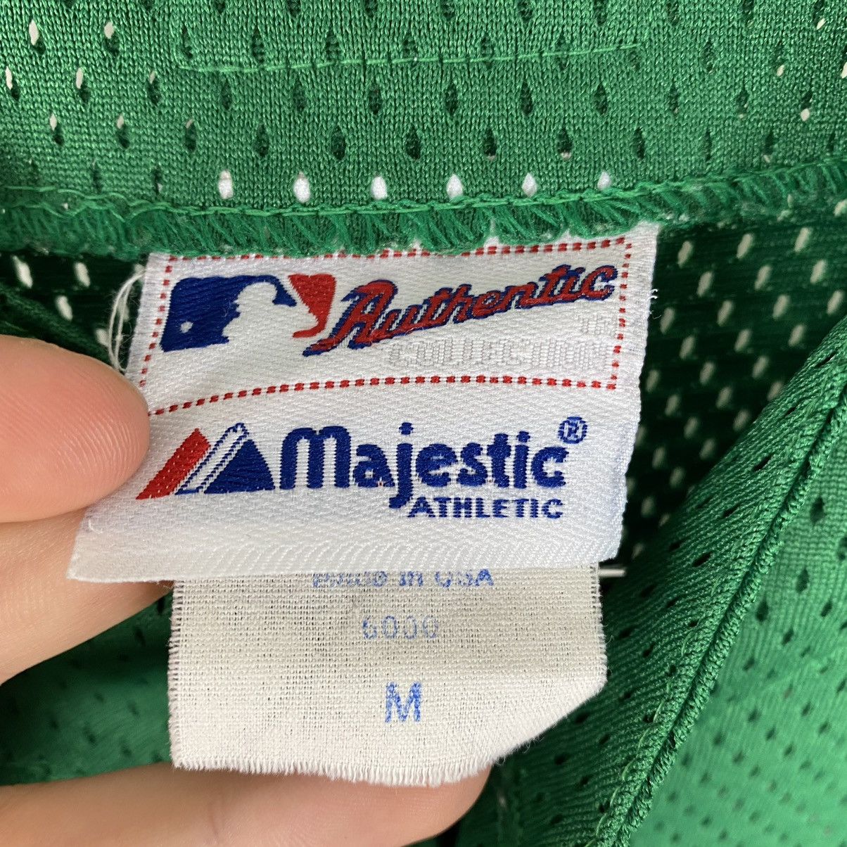 Majestic Vintage Majestic Boston Red Sox Green Mesh Jersey Size US M / EU 48-50 / 2 - 6 Thumbnail
