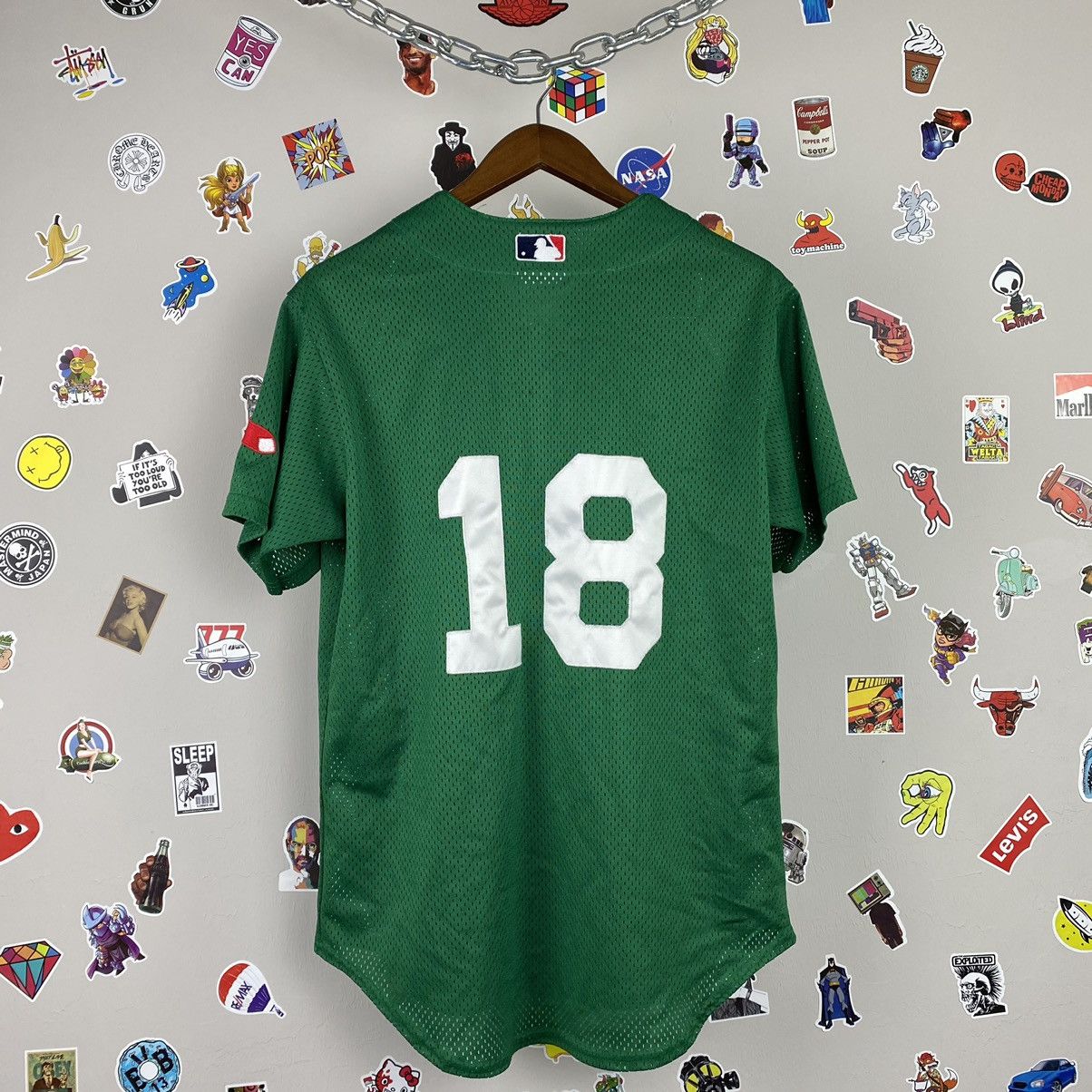 Majestic Vintage Majestic Boston Red Sox Green Mesh Jersey Size US M / EU 48-50 / 2 - 7 Thumbnail