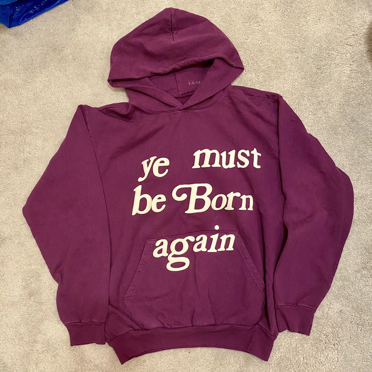 Cactus Plant Flea Market Born Again Hoodie Purple | Grailed