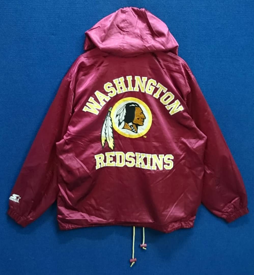 NFL Vintage Washington Redskin Windbreaker Jackets Size US L / EU 52-54 / 3 - 4 Thumbnail