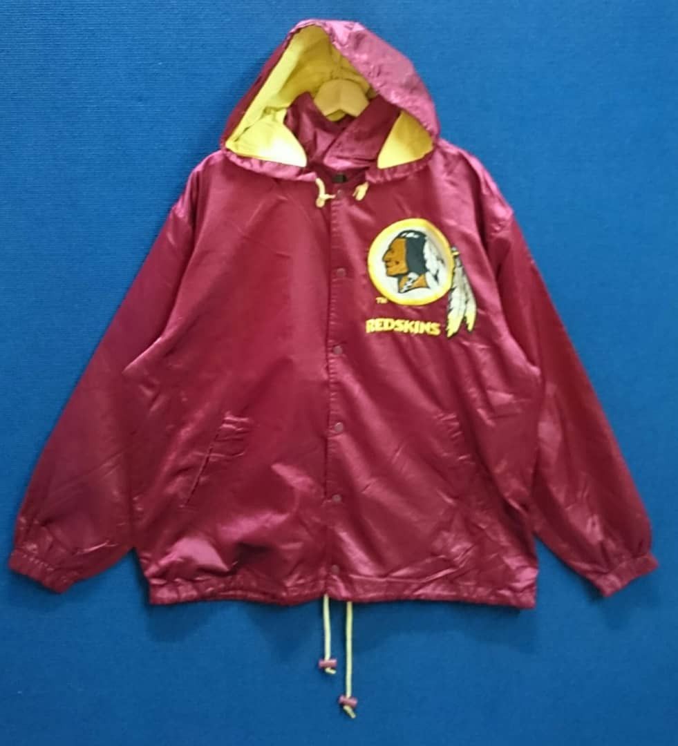 NFL Vintage Washington Redskin Windbreaker Jackets Size US L / EU 52-54 / 3 - 1 Thumbnail