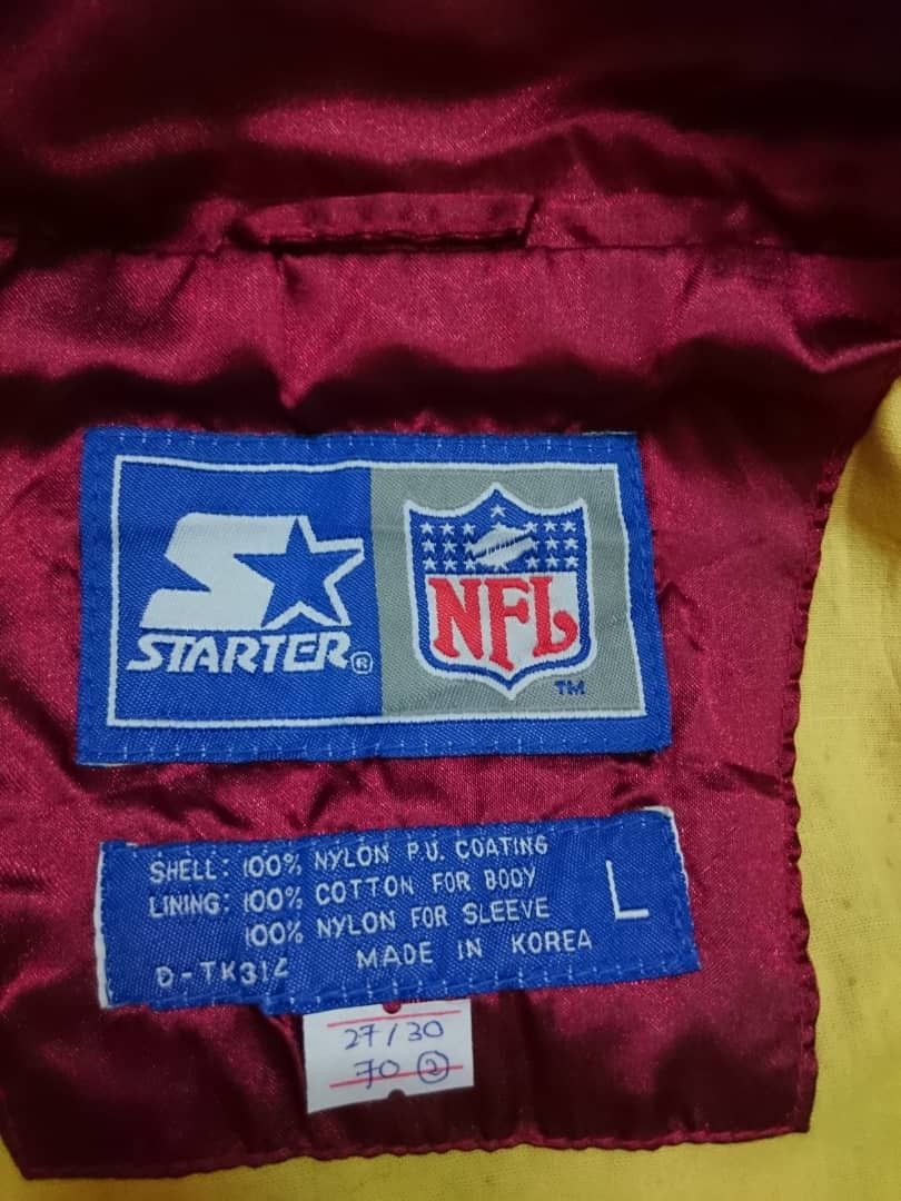 NFL Vintage Washington Redskin Windbreaker Jackets Size US L / EU 52-54 / 3 - 6 Thumbnail