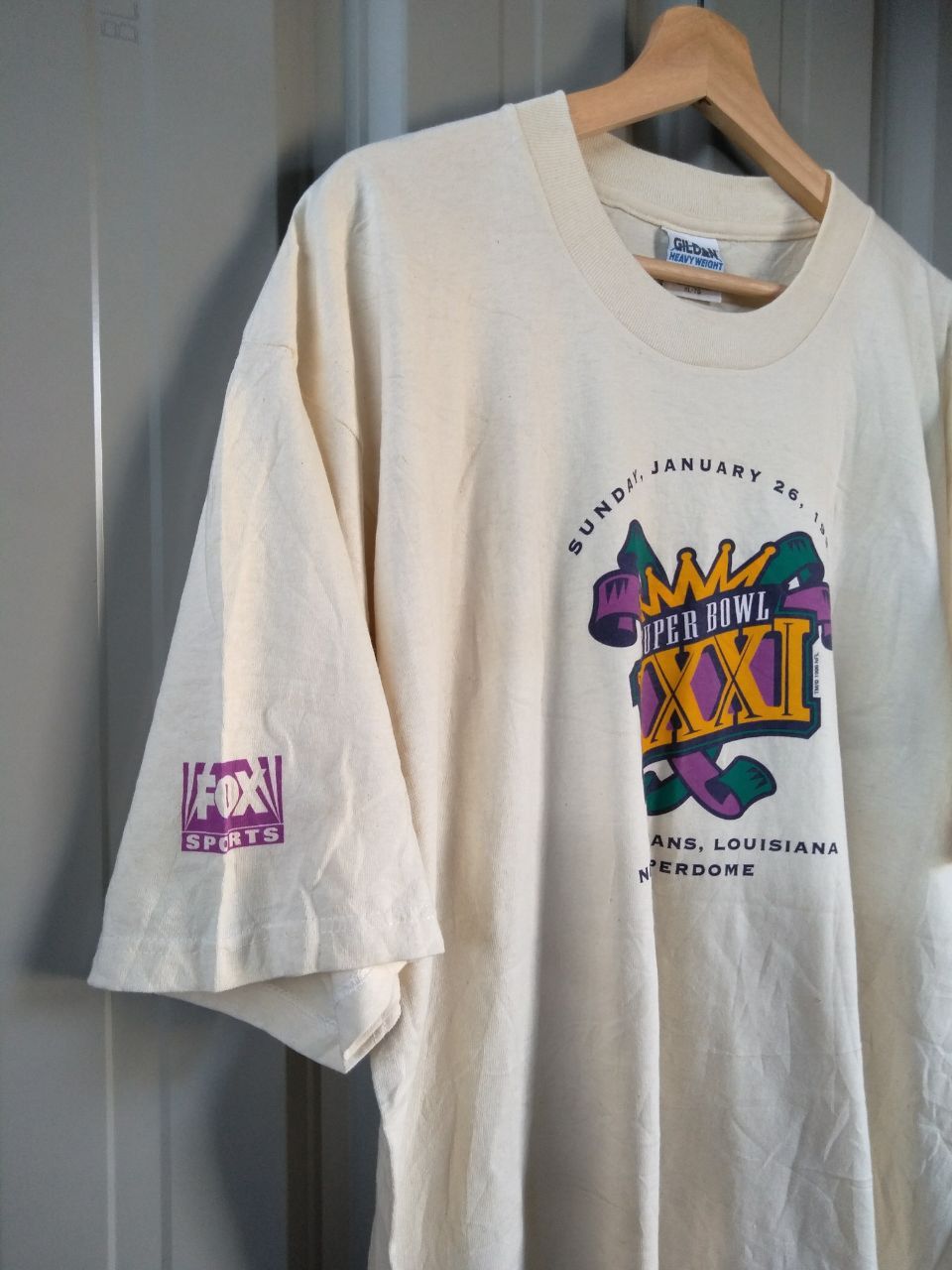NFL 90s NFL SUPER BOWL NEW ORLEANS 1997 Size US XL / EU 56 / 4 - 4 Thumbnail