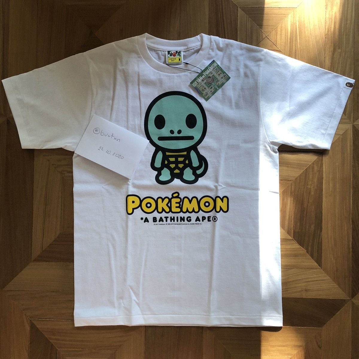 Bape × Pokemon Squirtle Baby Milo Pokemon Size US M / EU 48-50 / 2 - 1 Thumbnail